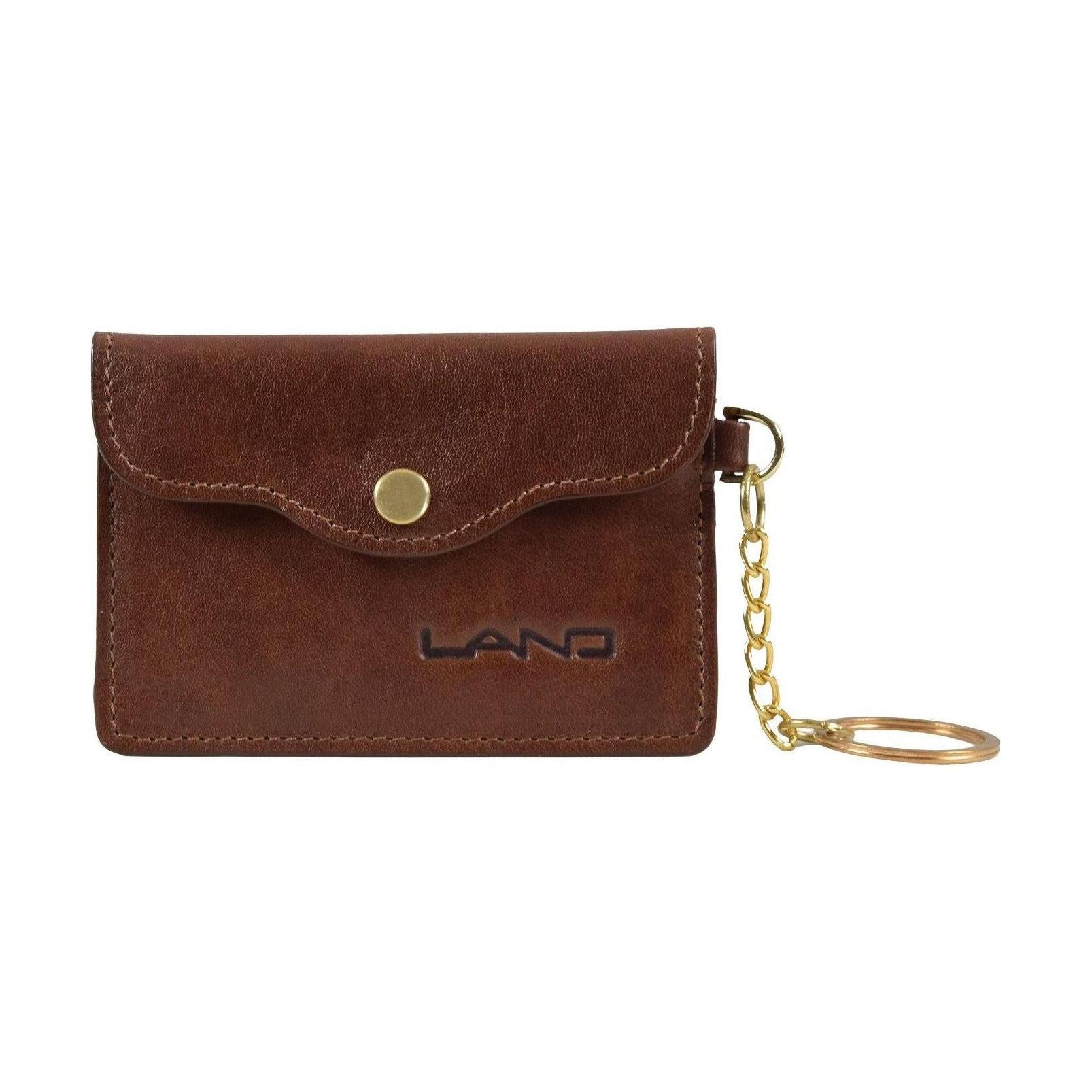 Key Ring Card Holder, Key Ring | LAND Leather Goods