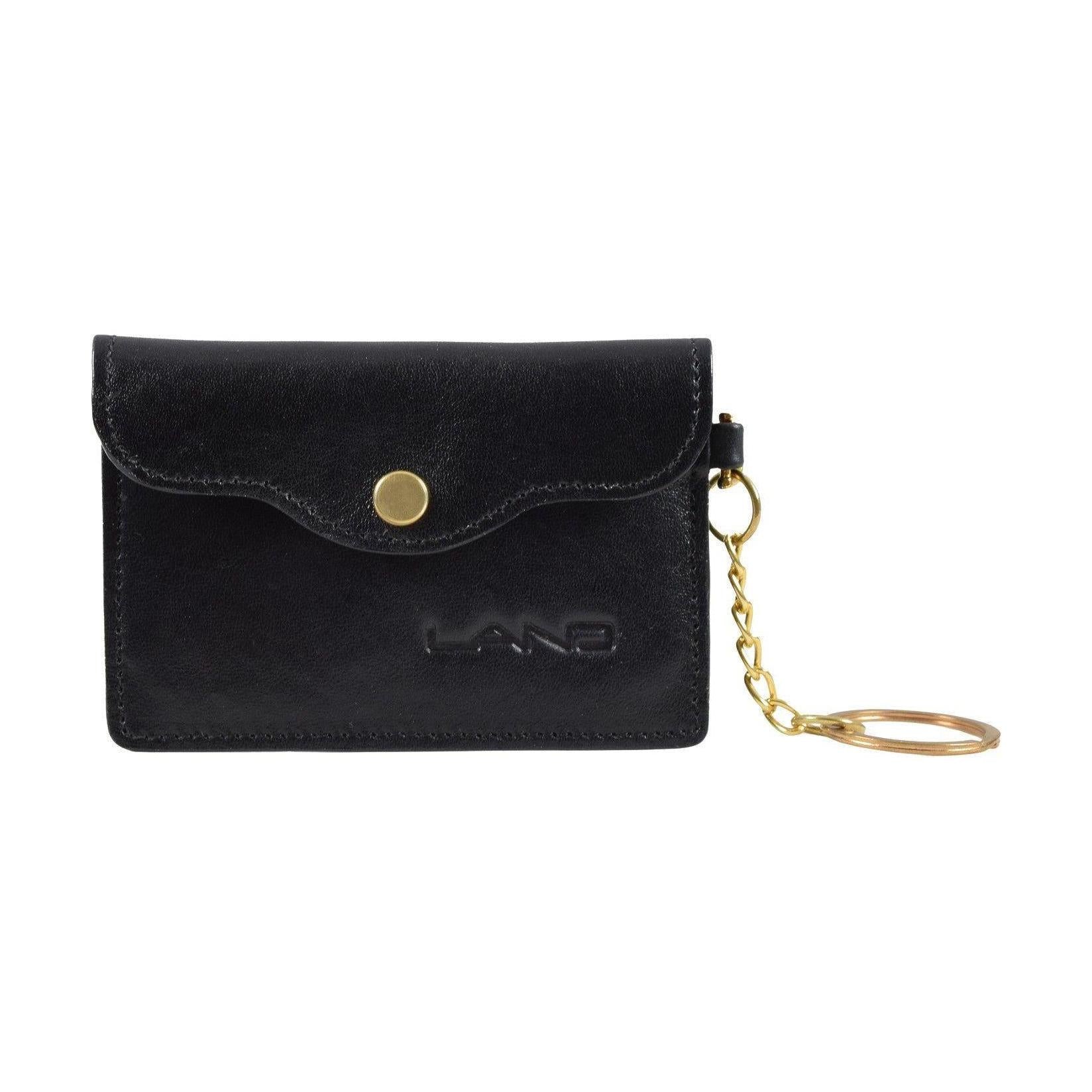 Key Ring Card Holder, Key Ring | LAND Leather Goods