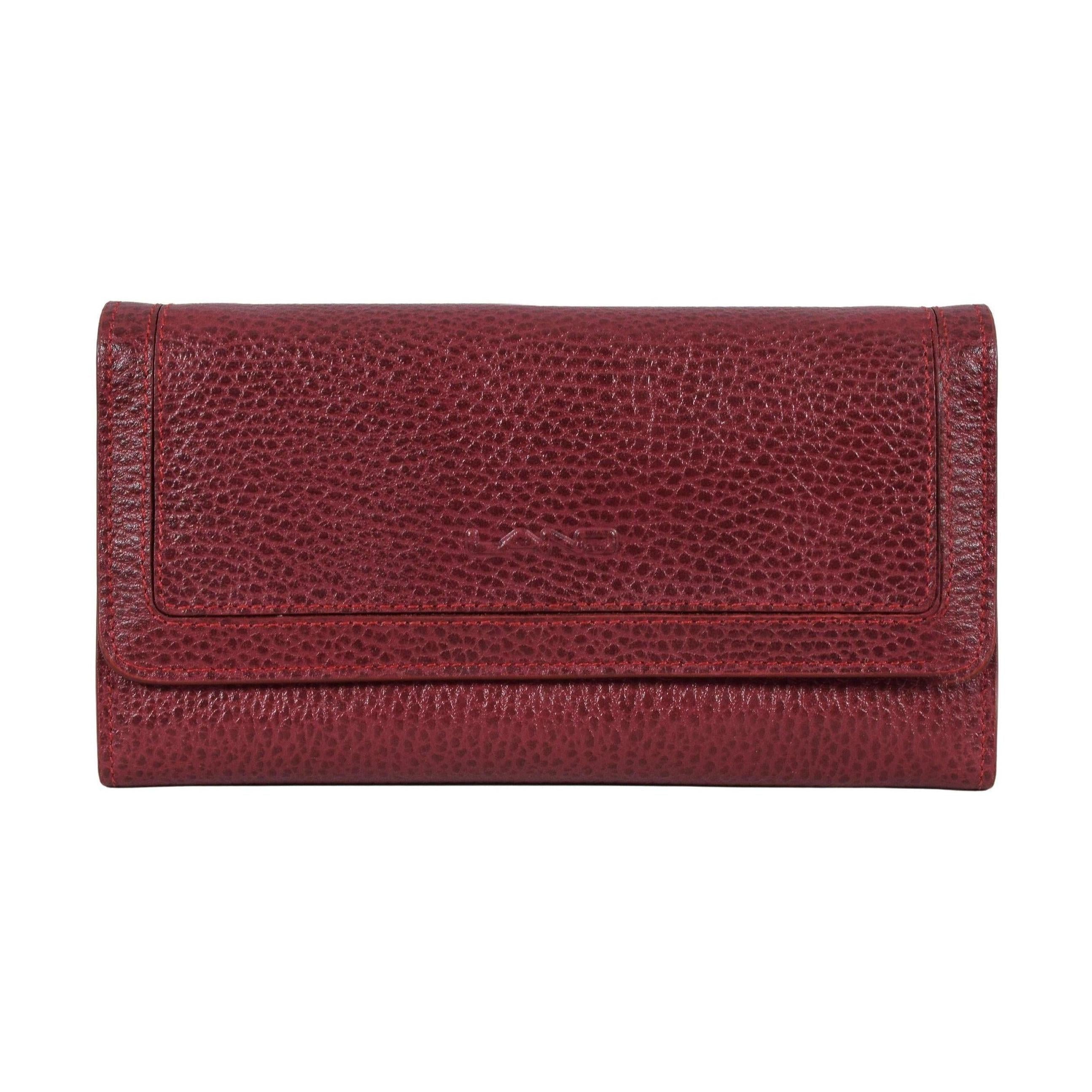 Double Snap Checkbook Wallet, Wallet | LAND Leather Goods