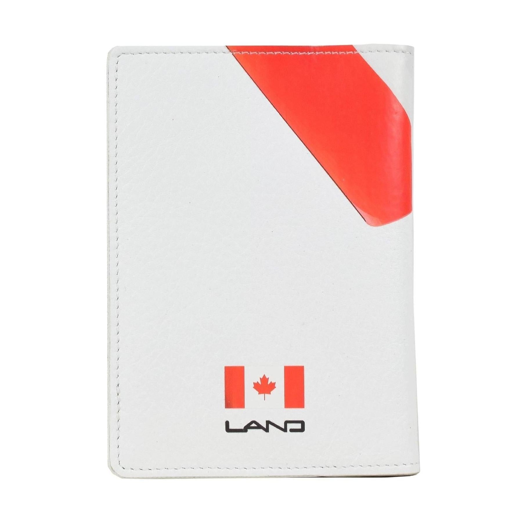 Canada Heritage Passport Case, Passport Case | LAND Leather Goods