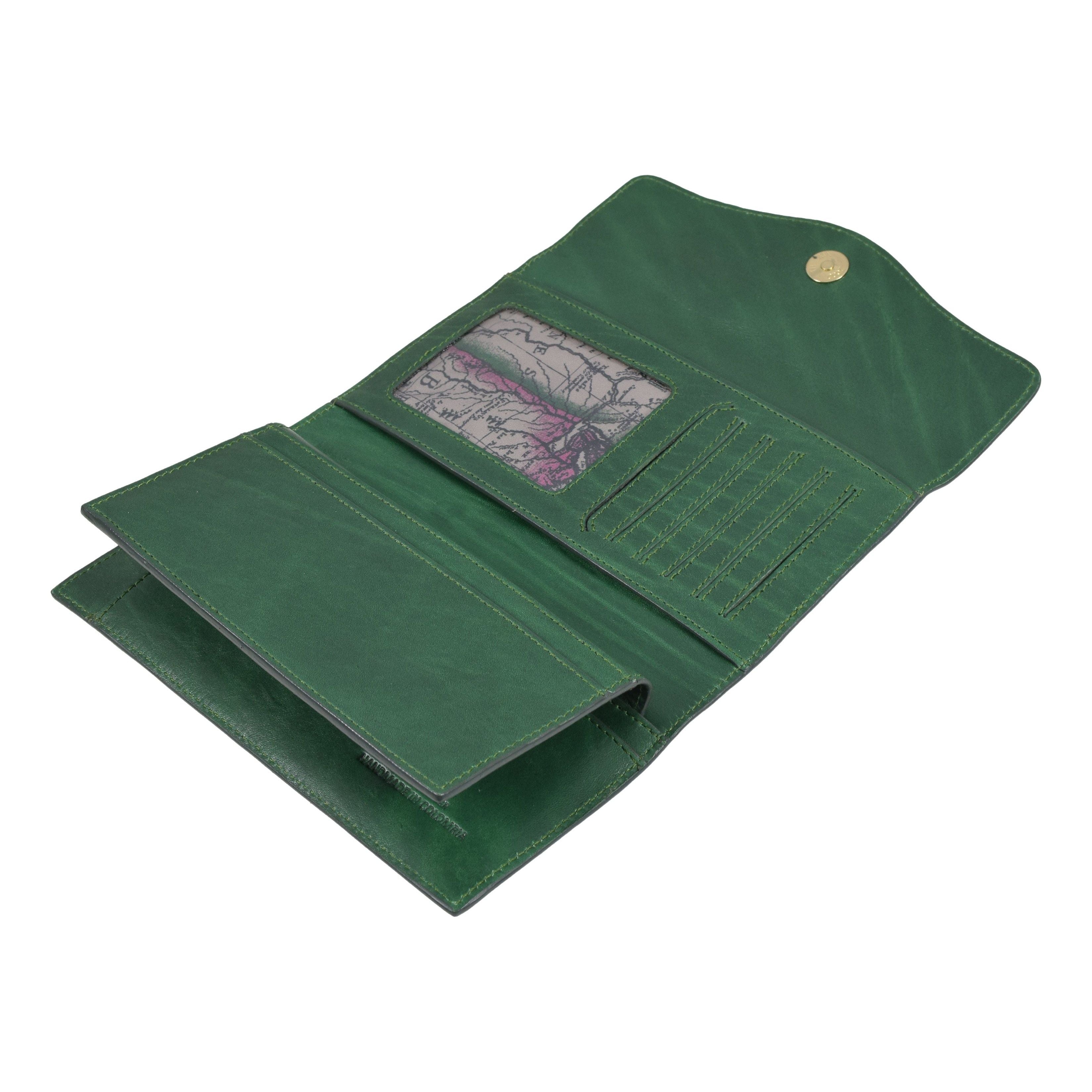 Hold All Ladies Checkbook, Wallet | LAND Leather Goods