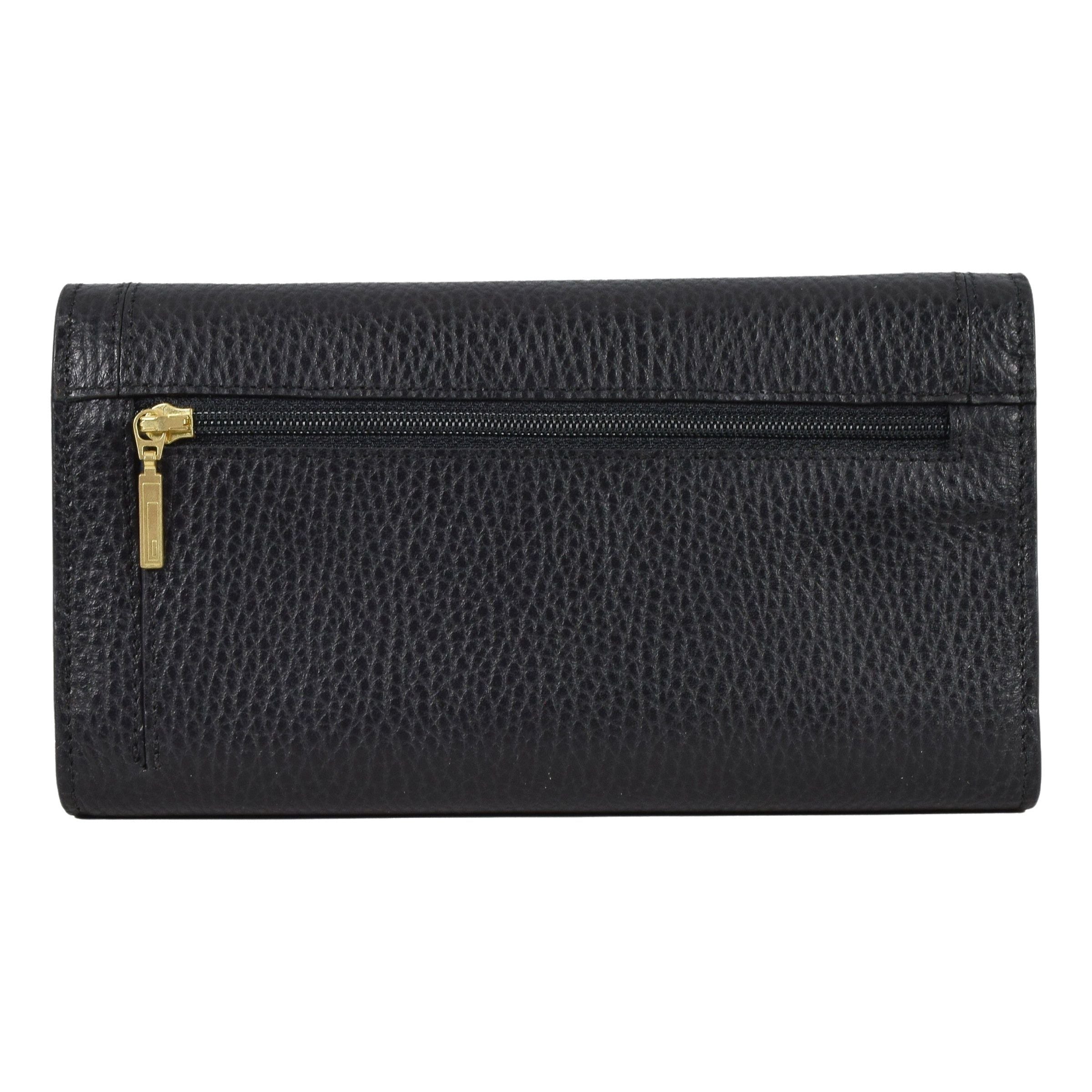 Double Snap Checkbook Wallet, Wallet | LAND Leather Goods