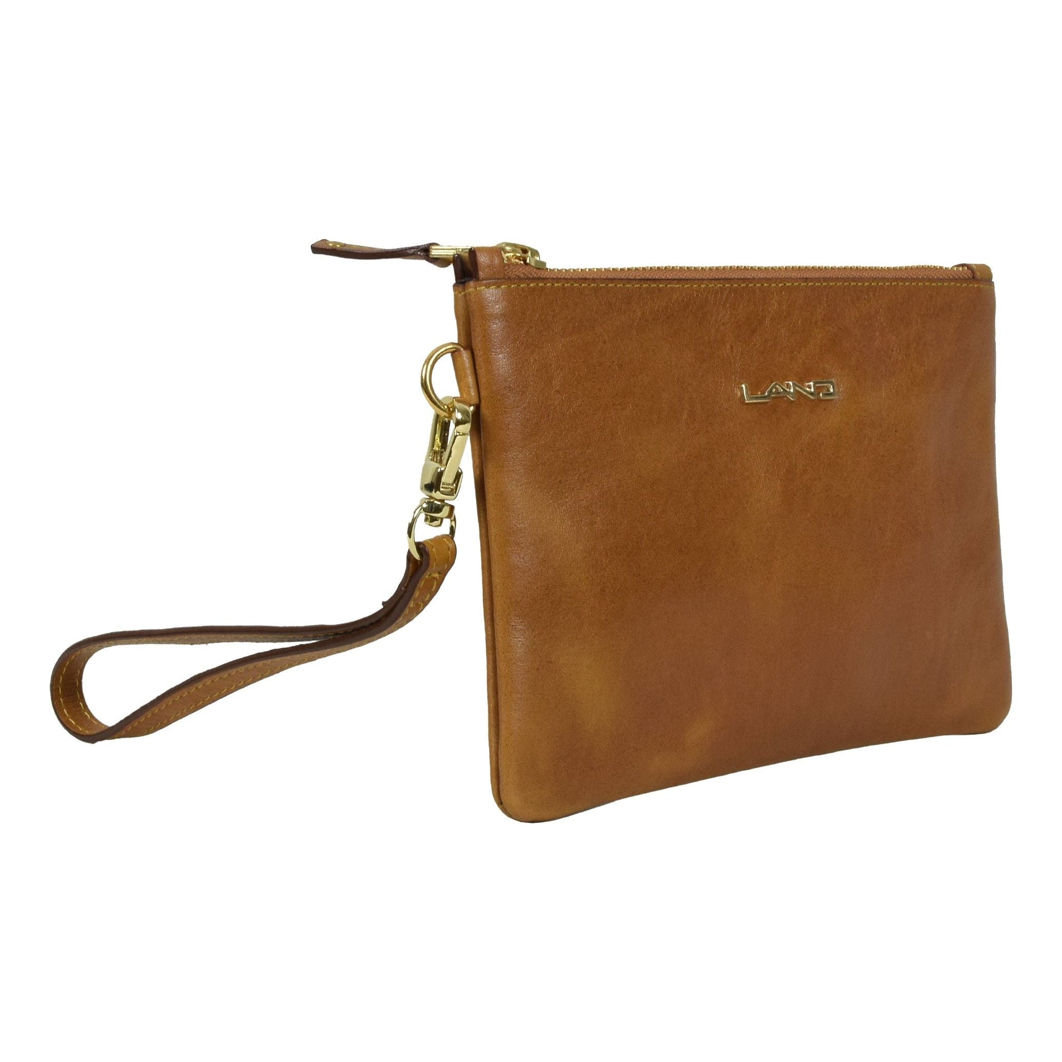 Ladies London Clutch, Wristlet | LAND Leather Goods