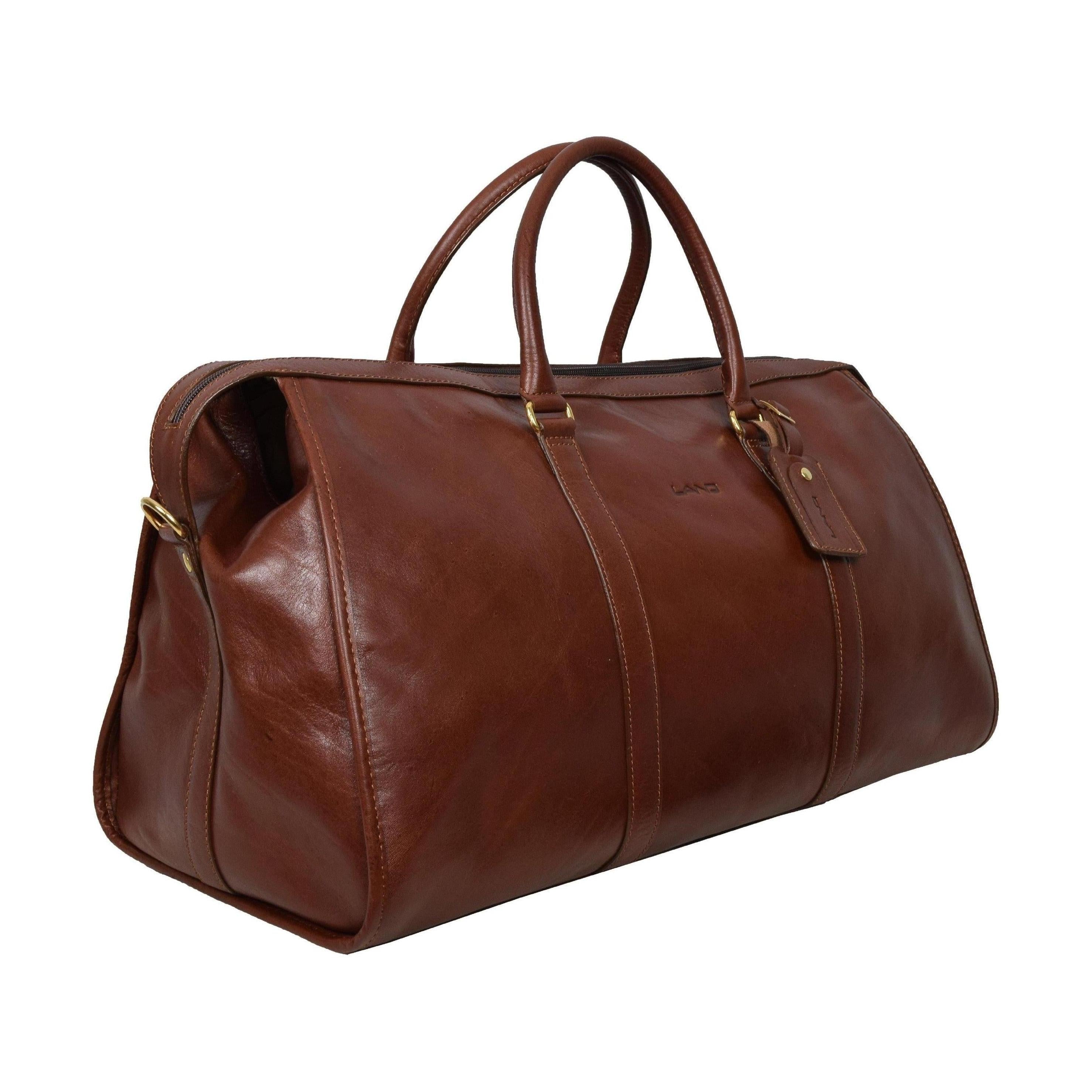 Journey Duffel, Duffel Bag | LAND Leather Goods