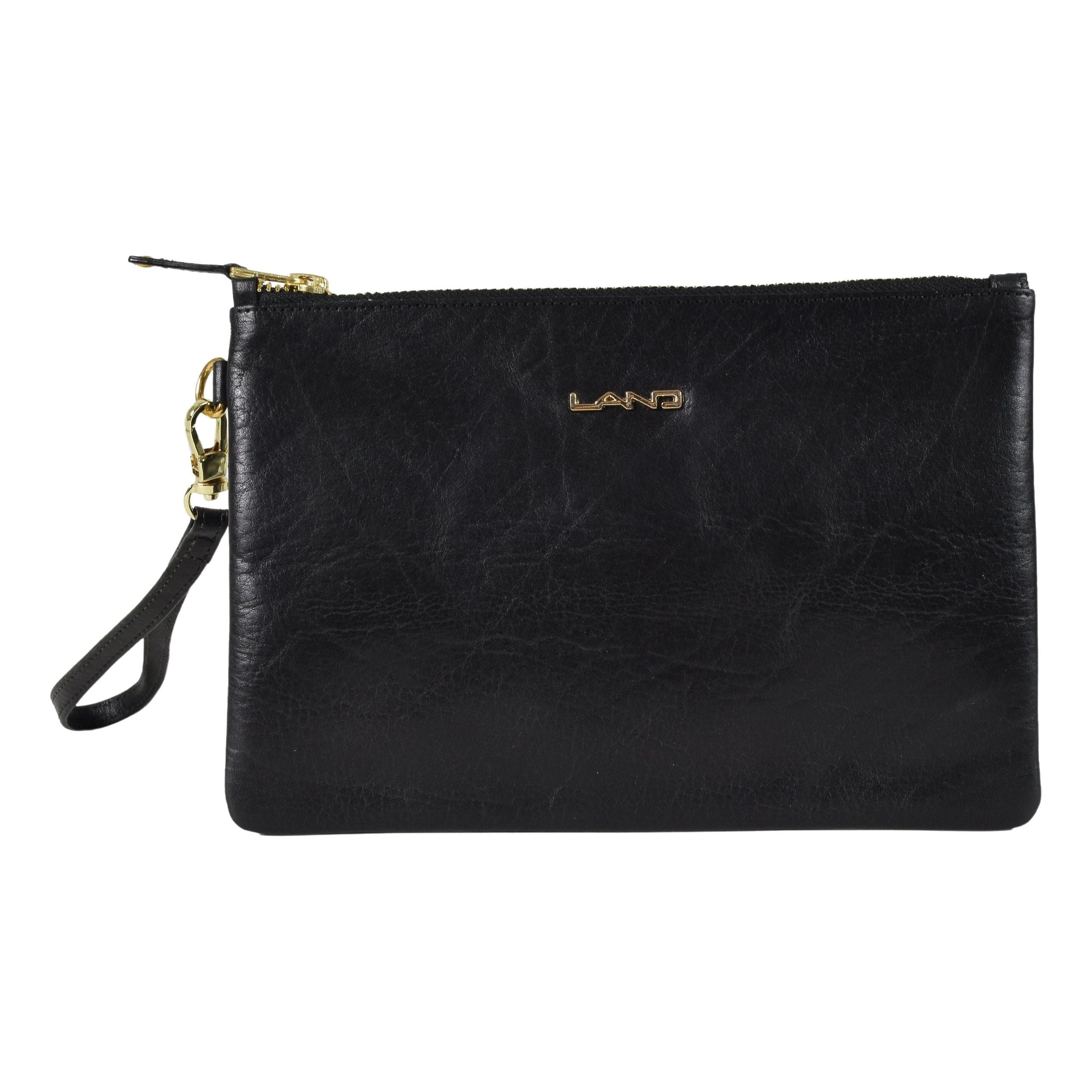 Ladies London Clutch, Wristlet | LAND Leather Goods