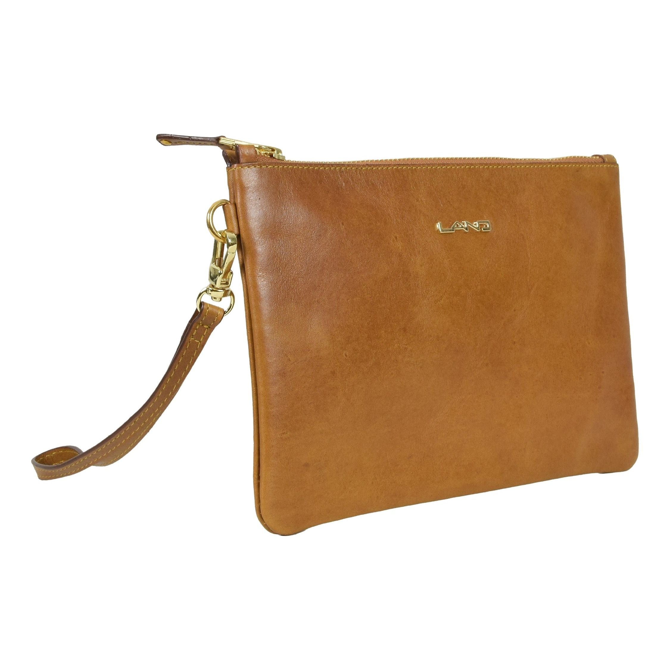 Ladies London Clutch, Wristlet | LAND Leather Goods