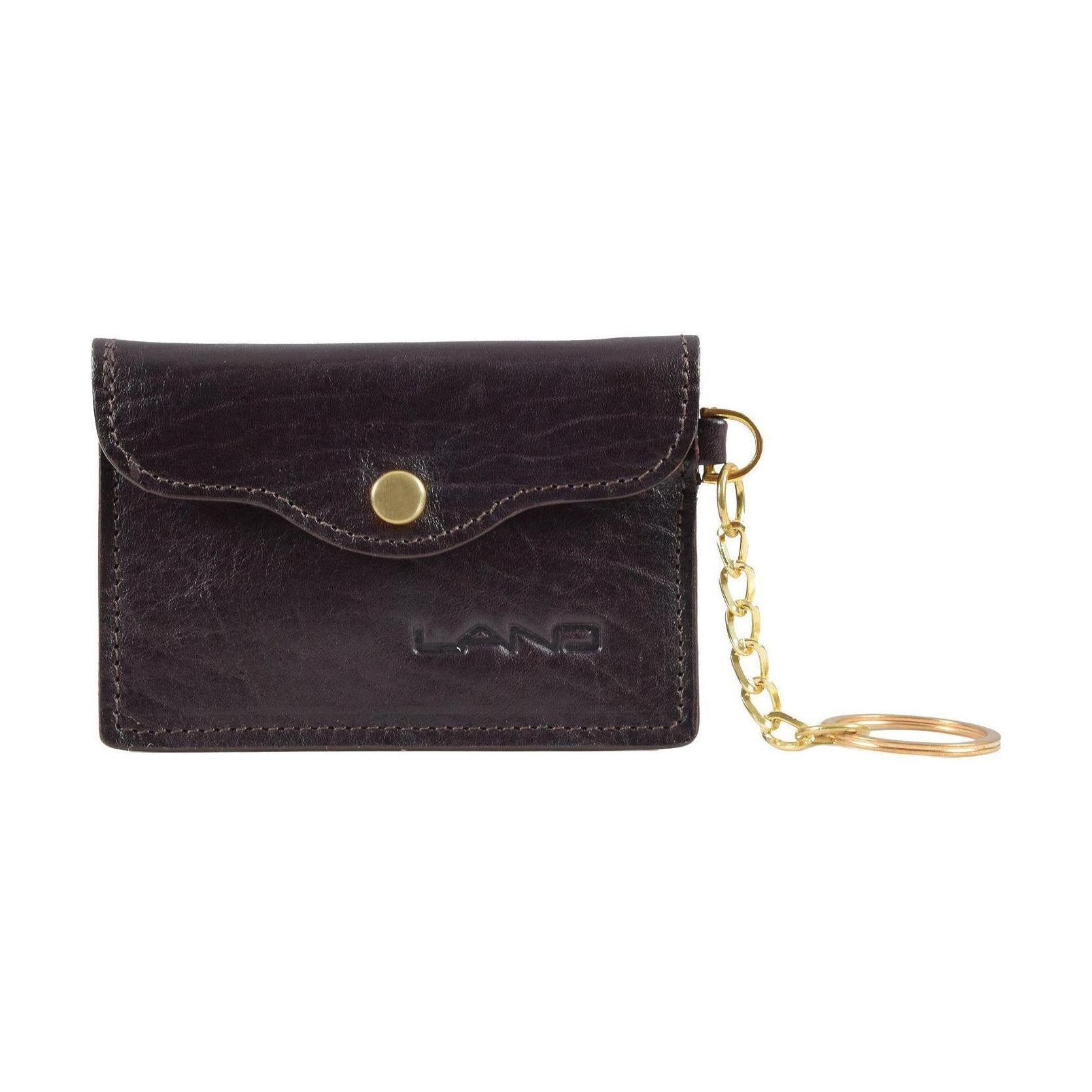 Key Ring Card Holder, Key Ring | LAND Leather Goods