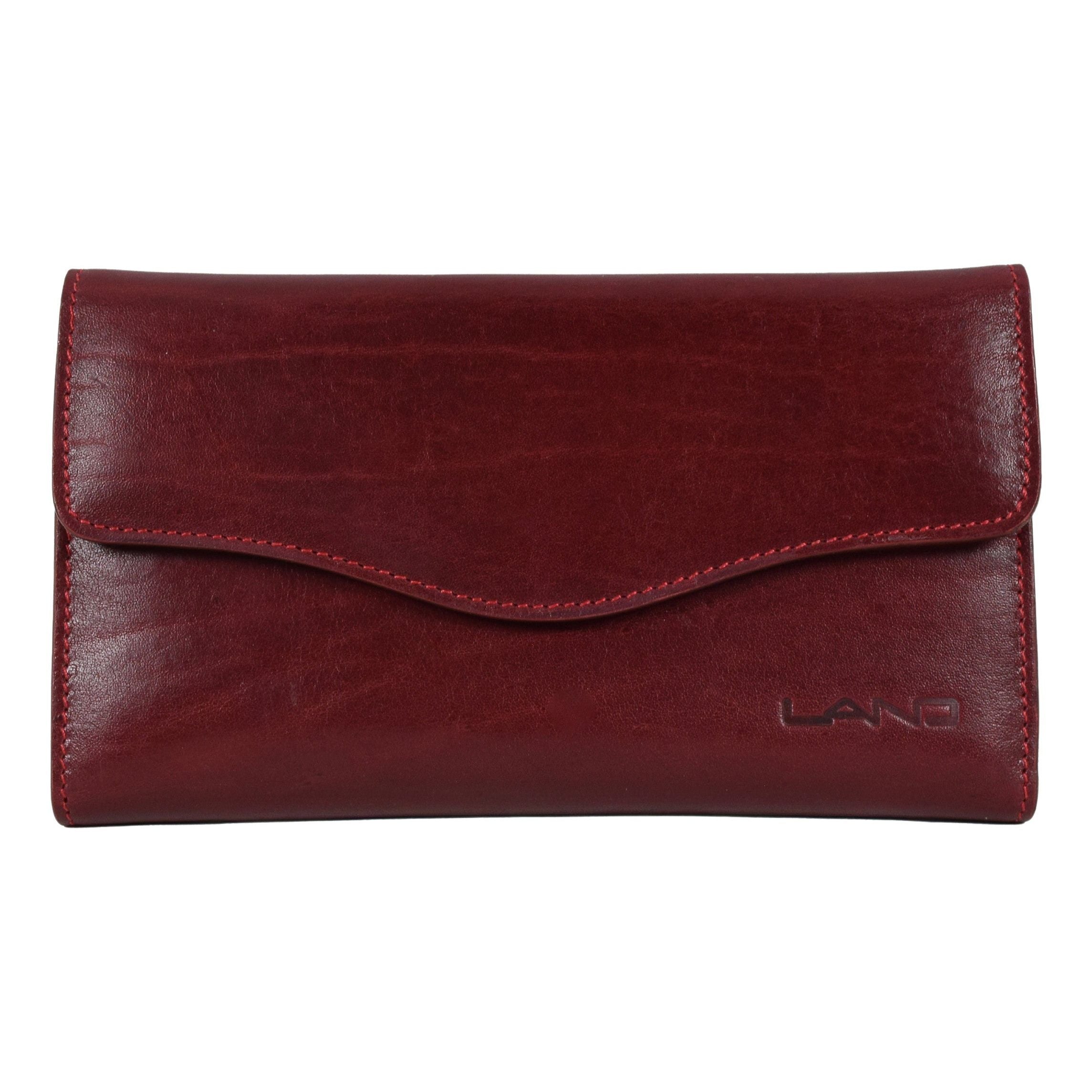 Hold All Ladies Checkbook, Wallet | LAND Leather Goods