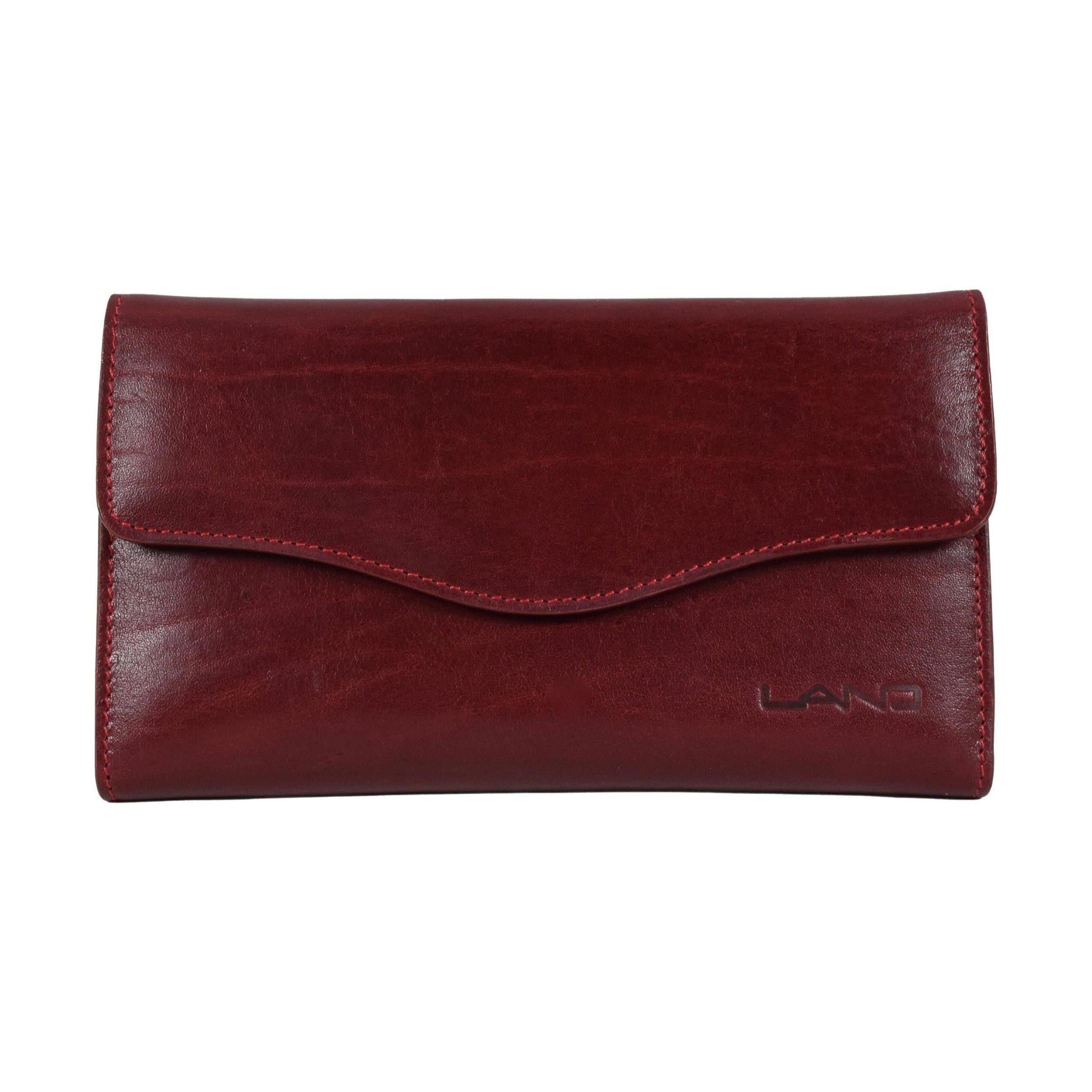 Hold All Ladies Checkbook, Wallet | LAND Leather Goods