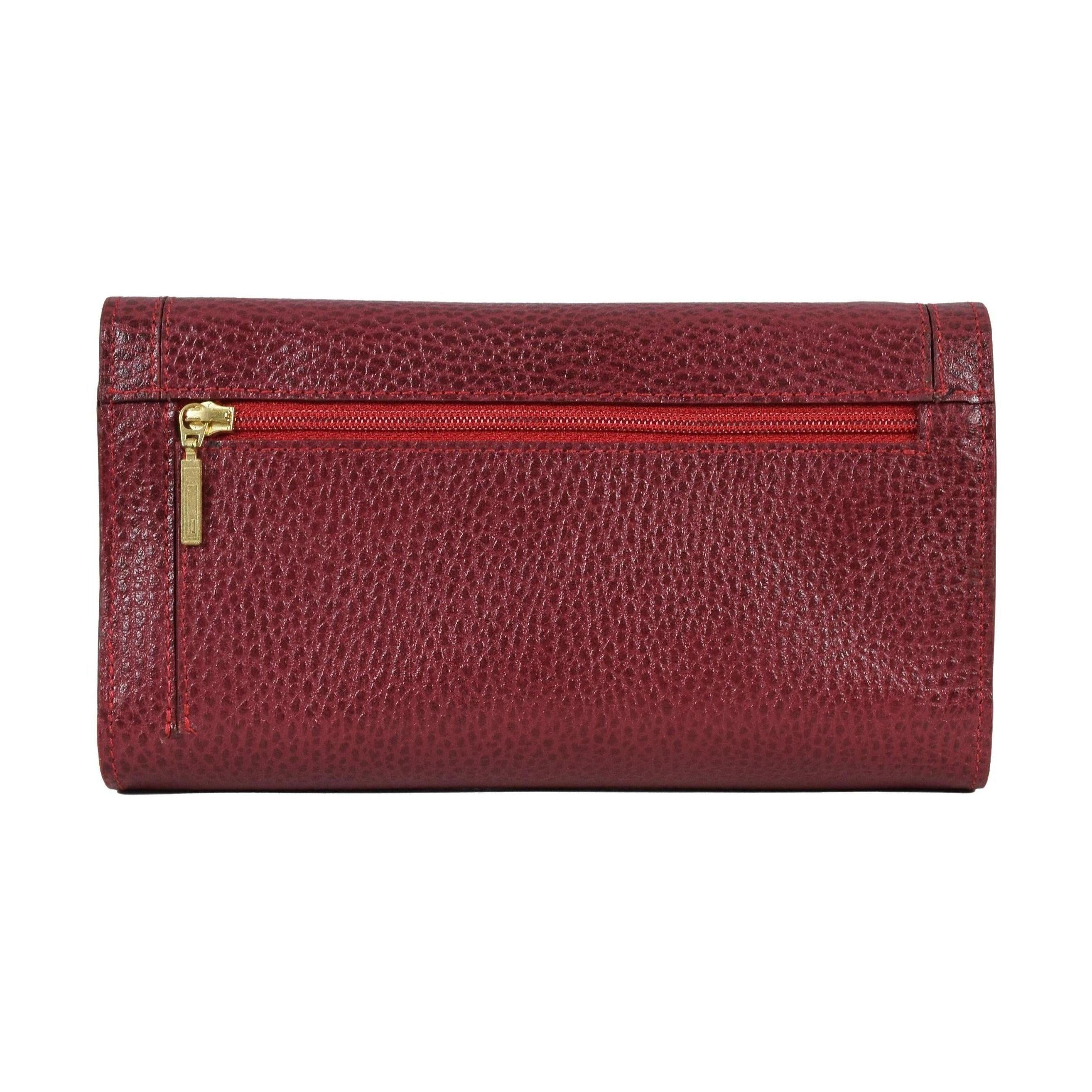 Double Snap Checkbook Wallet, Wallet | LAND Leather Goods