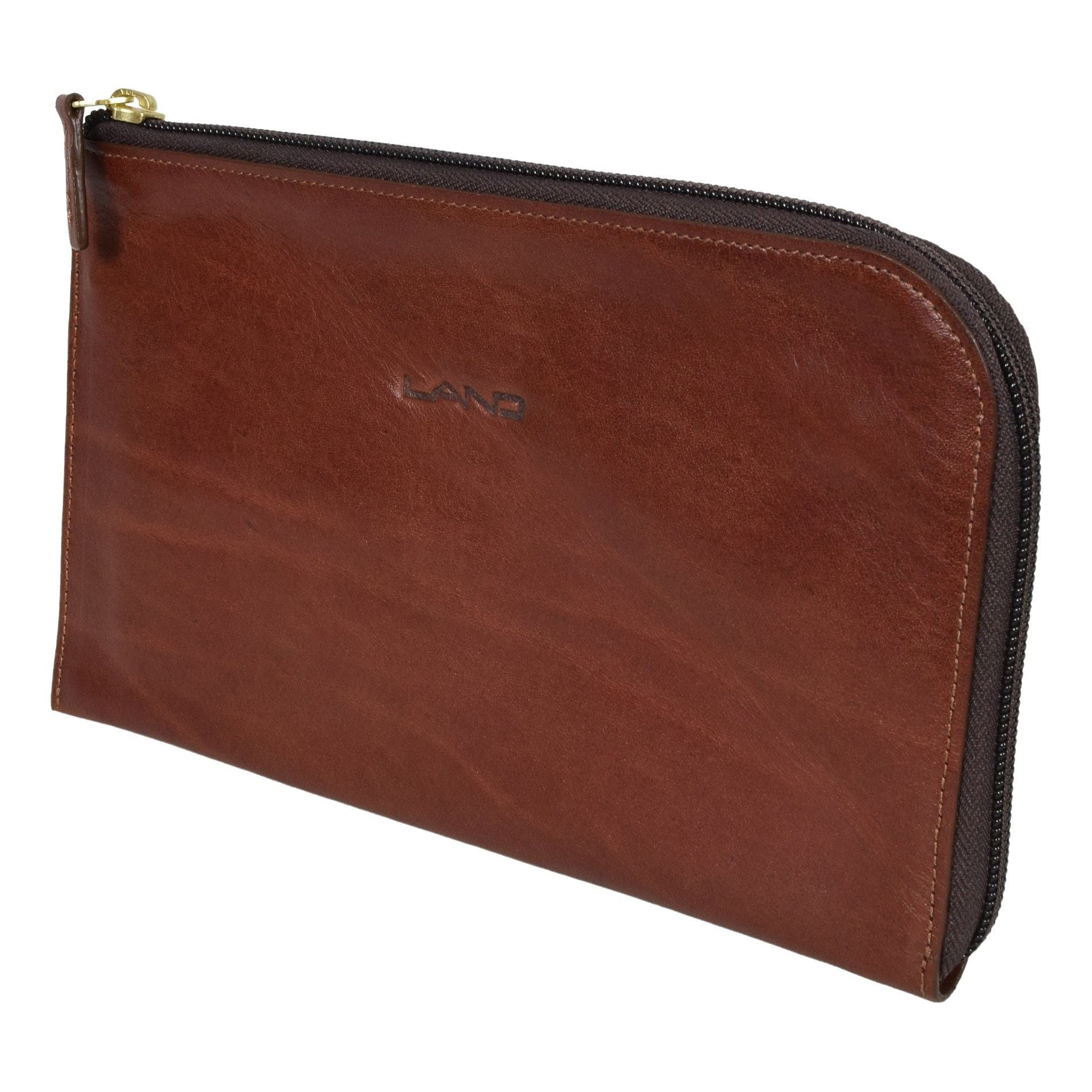 The Travel Caddy, Travel Wallet | LAND Leather Goods