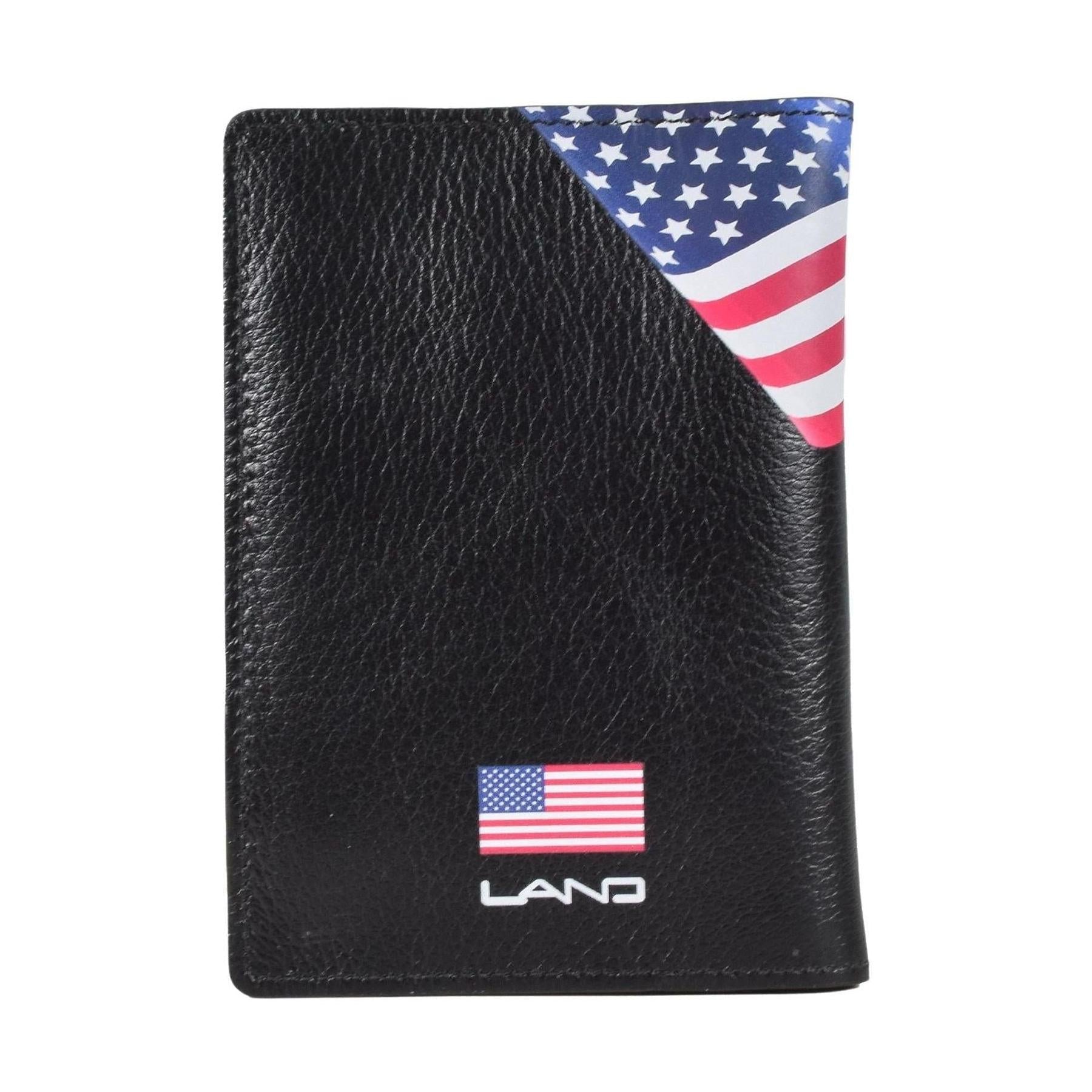 USA Heritage Passport Case, Passport Case | LAND Leather Goods