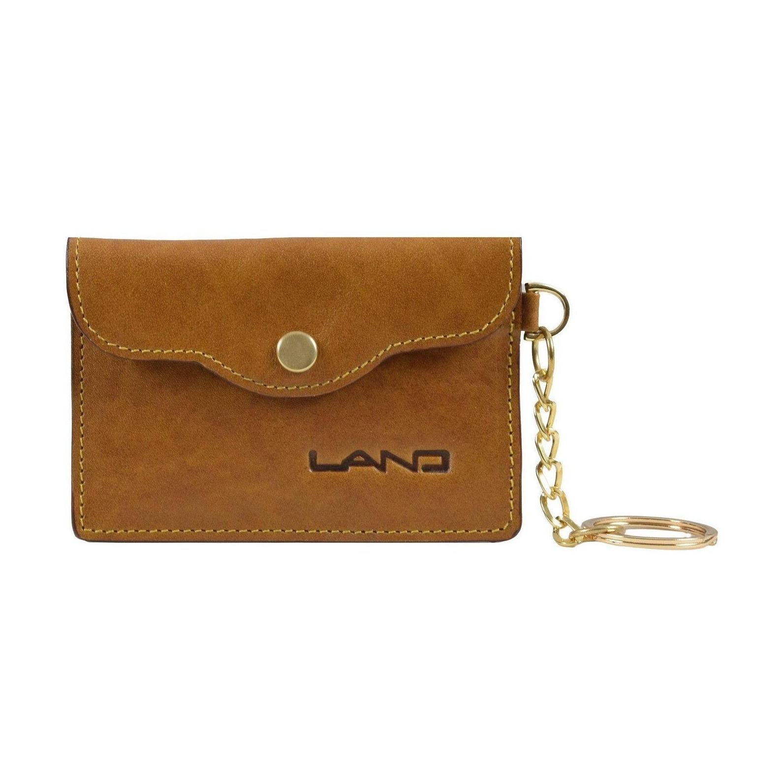 Key Ring Card Holder, Key Ring | LAND Leather Goods
