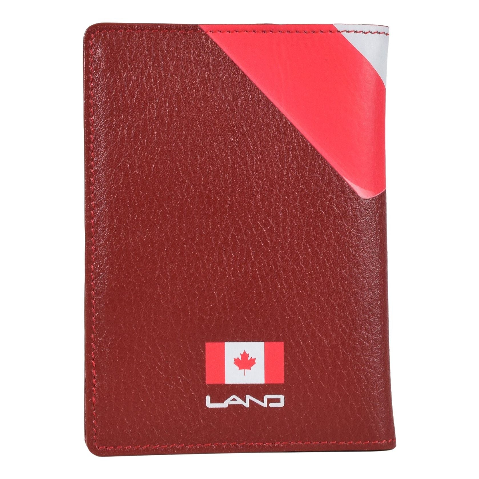 Canada Heritage Passport Case, Passport Case | LAND Leather Goods