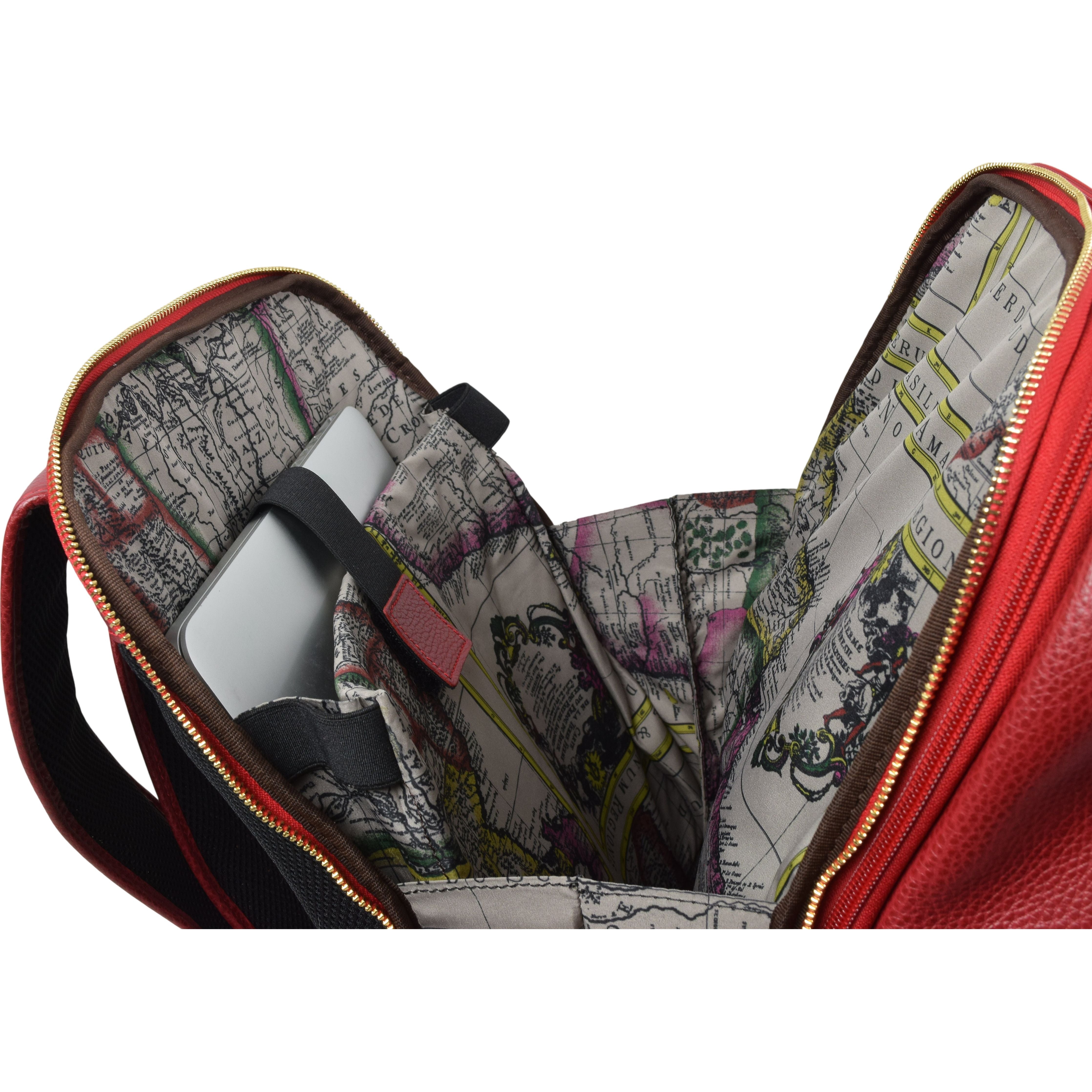 The Kenai Expandable Travel Backpack, Backpack | LAND Leather Goods