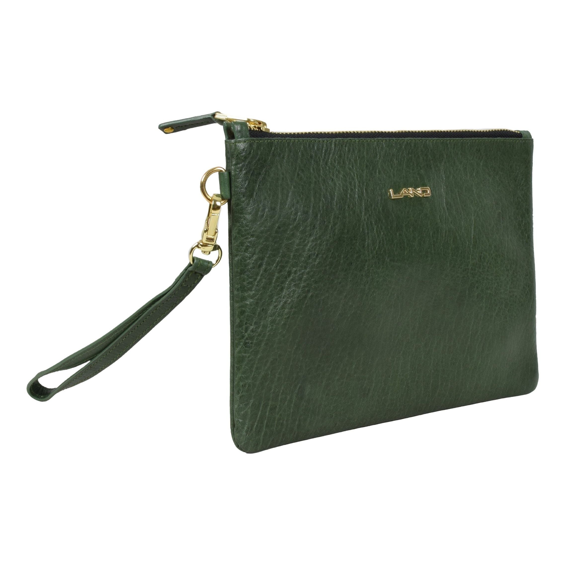 Ladies London Clutch, Wristlet | LAND Leather Goods