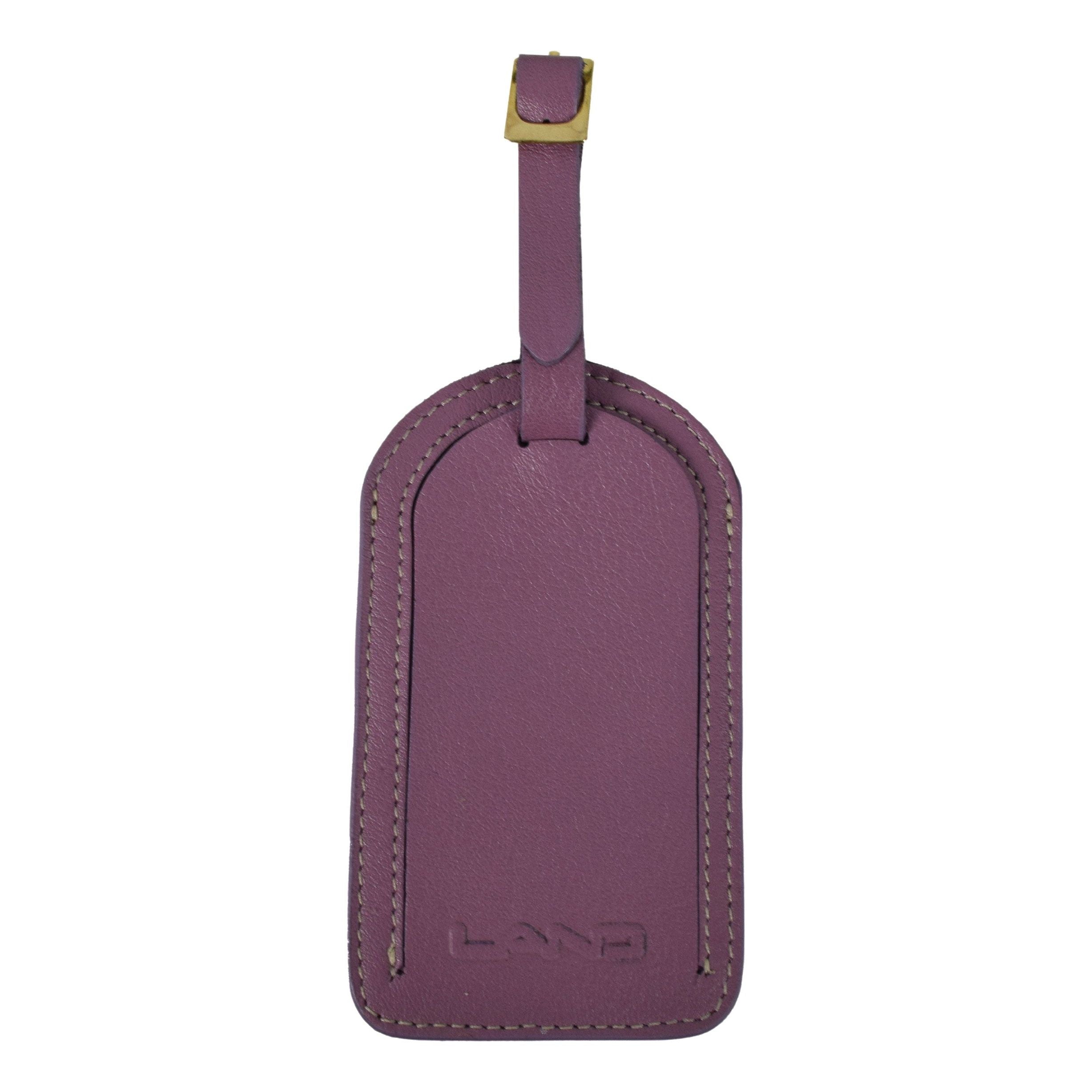 Leather Luggage Tag, Luggage Tag | LAND Leather Goods