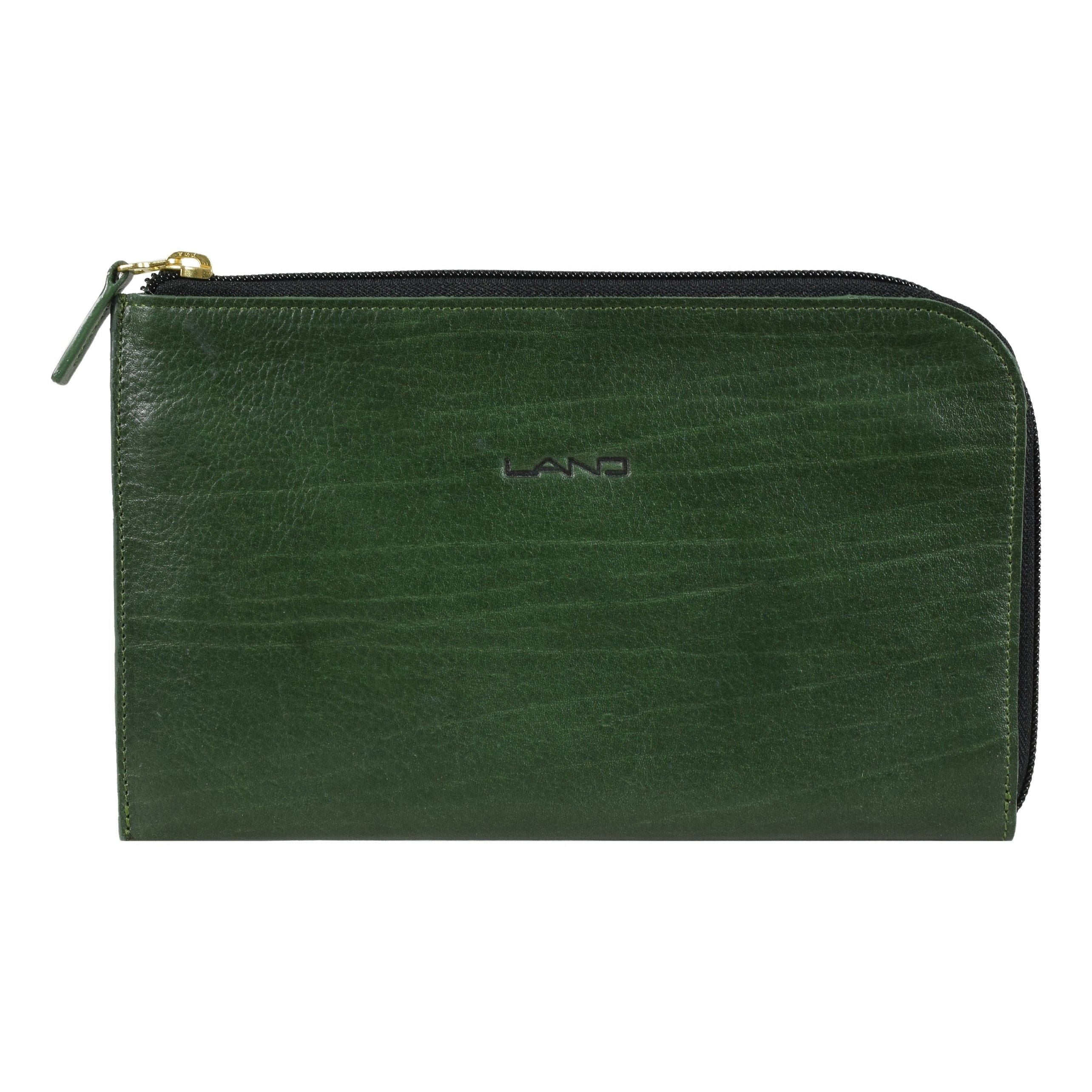 The Travel Caddy, Travel Wallet | LAND Leather Goods