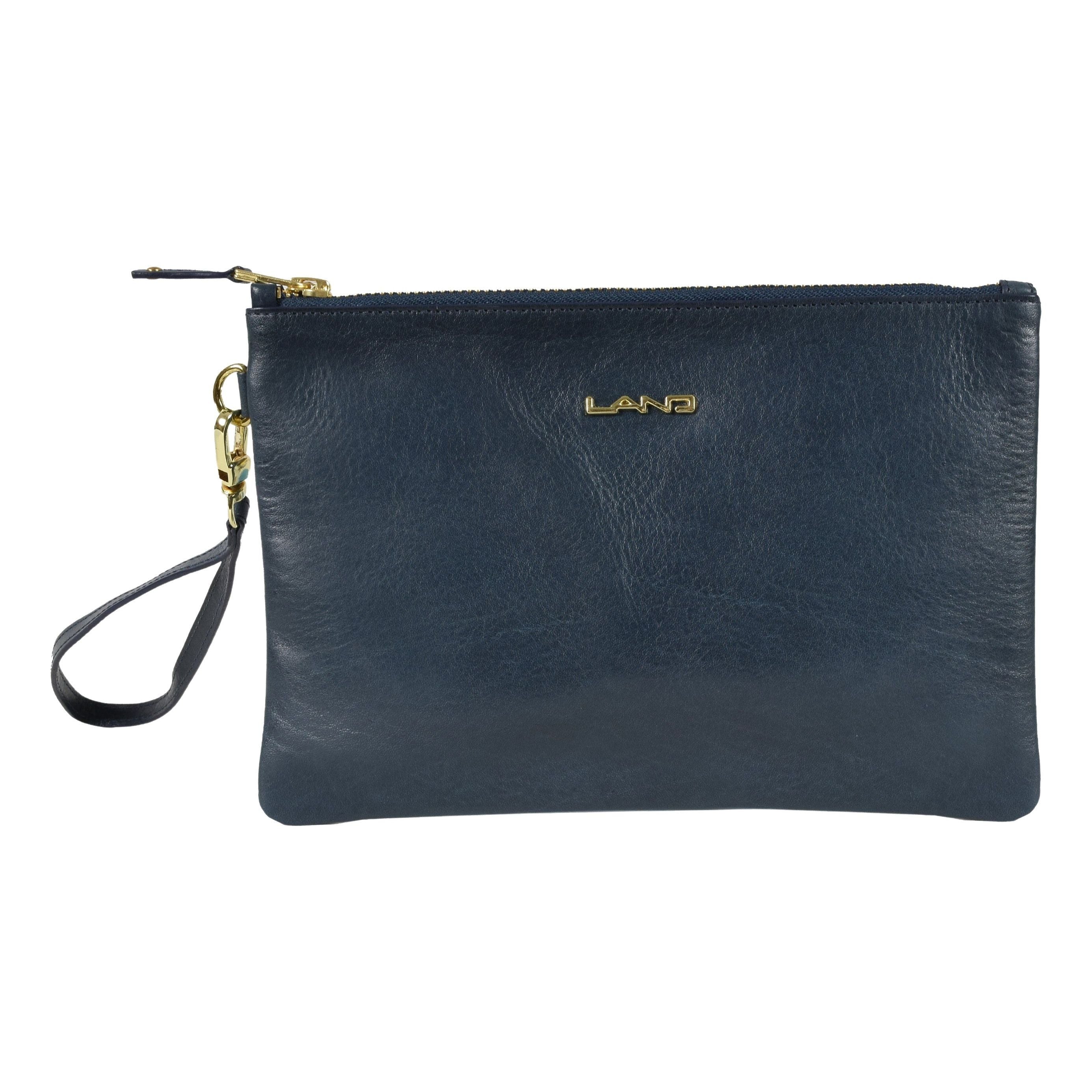 Ladies London Clutch, Wristlet | LAND Leather Goods