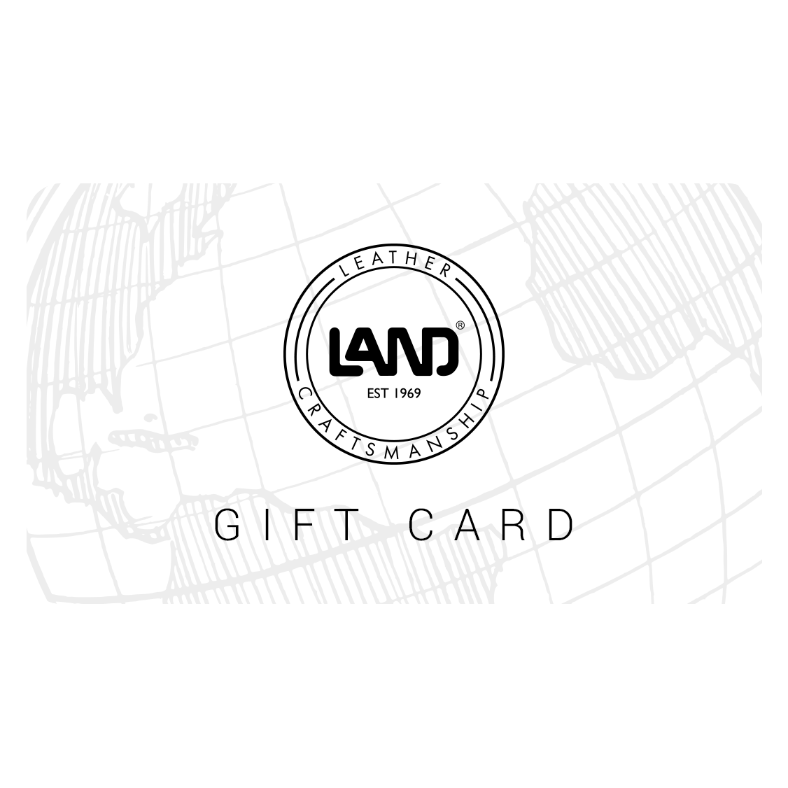 e-Gift Card - LAND Leather Goods