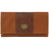 Santa Fe Ladies Checkbook Organizer, Wallet | LAND Leather