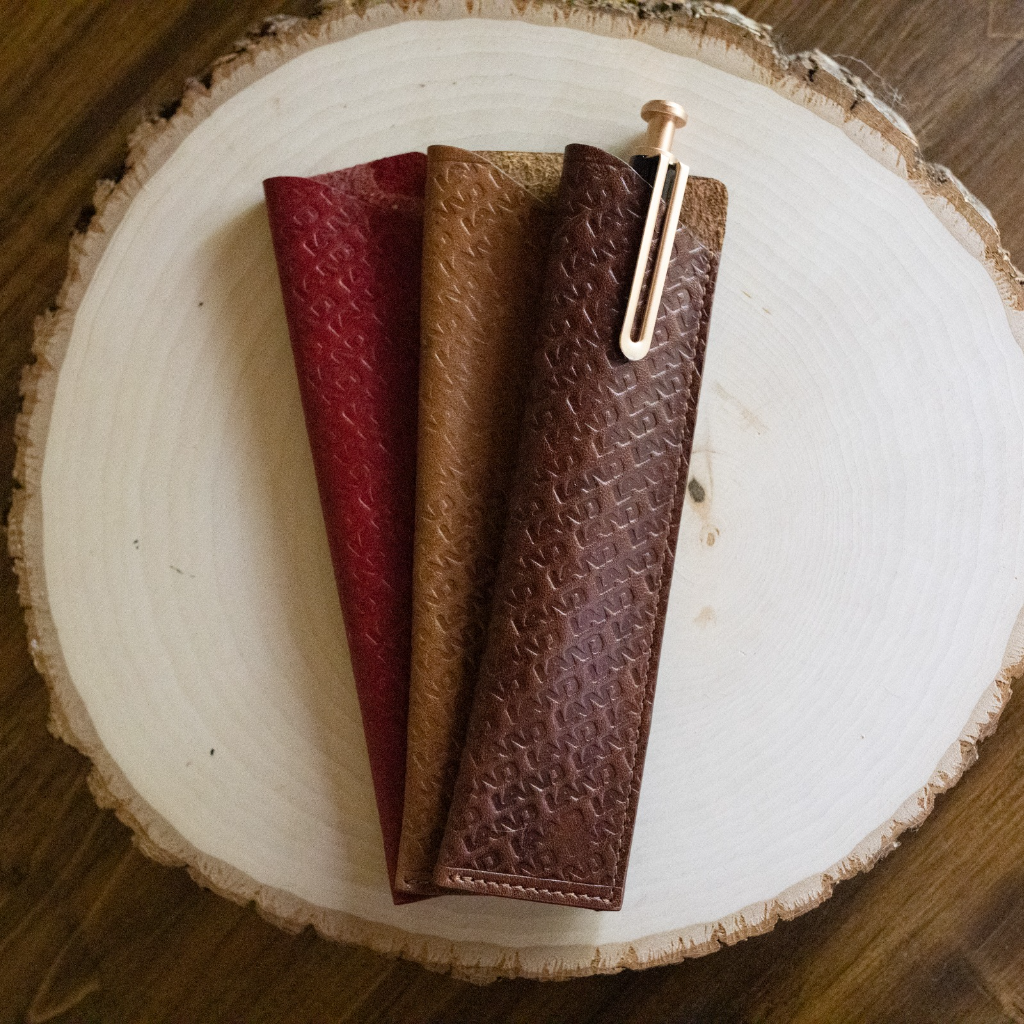 Making a Leather Pen Pouch / Case! - The Roosevelt 