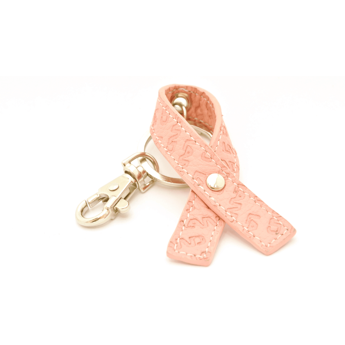 Breast Cancer Awareness Leather Key Ring – LAND Leather Goods