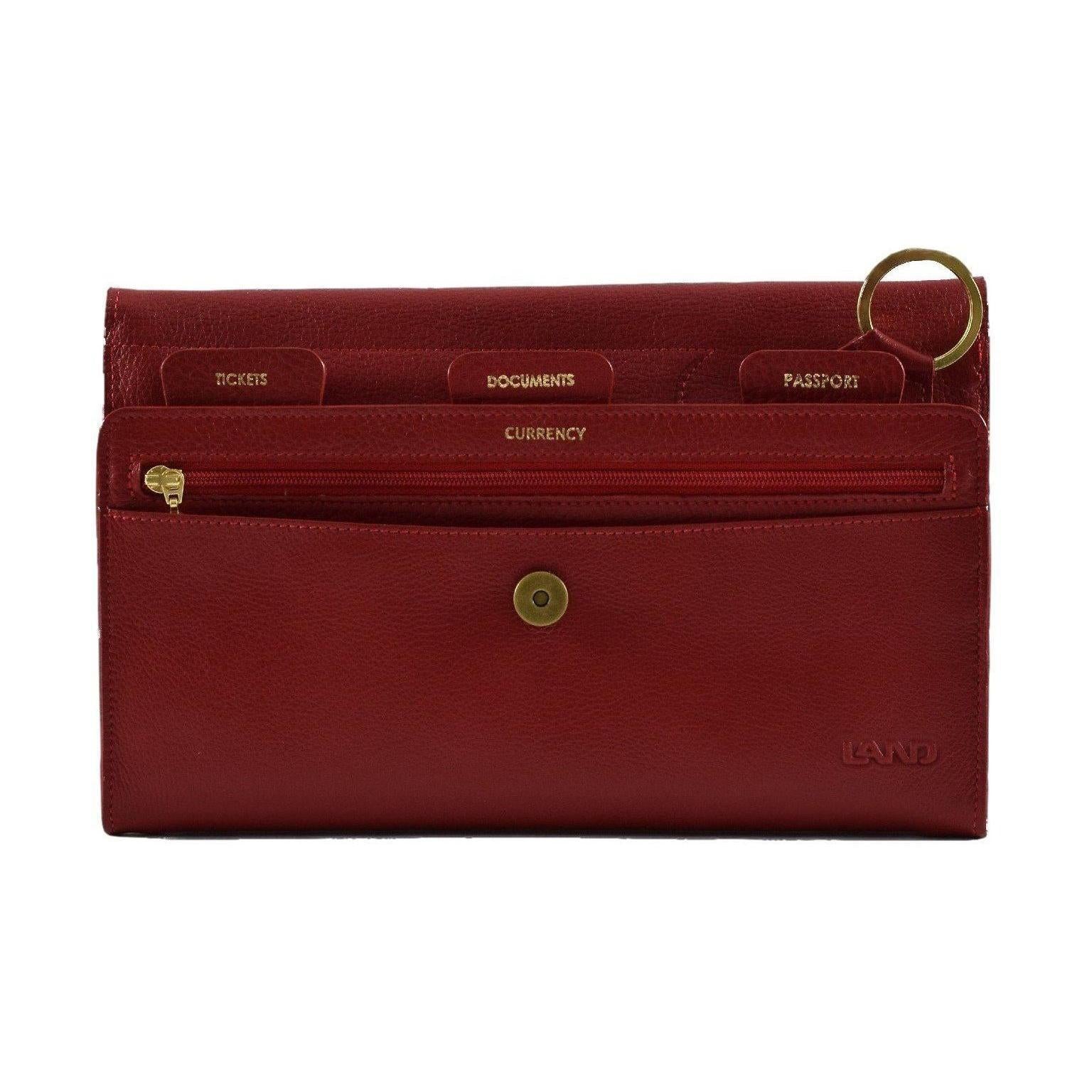 Cosmos Travel Organizer, Travel Organizer | LAND Leather