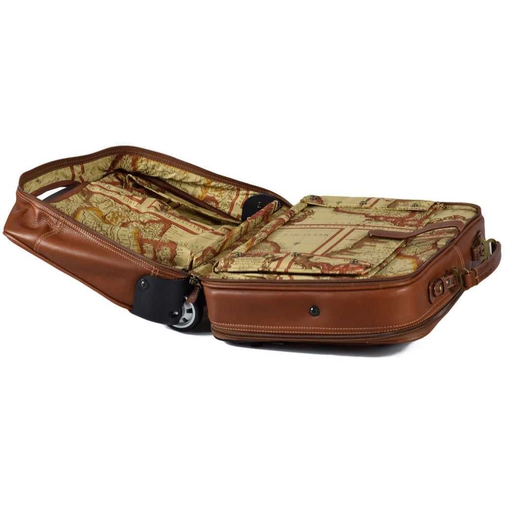 Santa Fe Wheeled Briefcase, Briefcase | LAND Leather