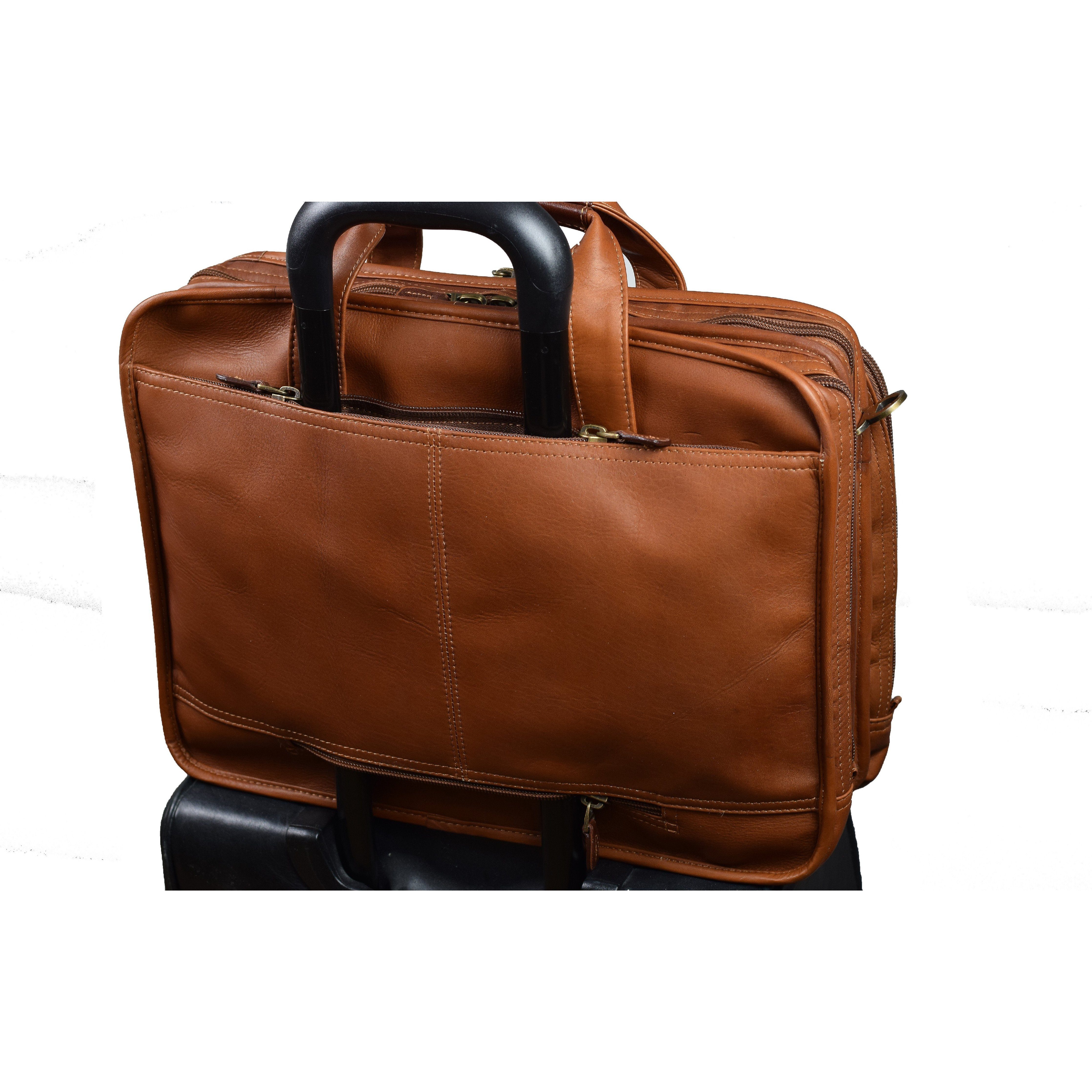 Santa Fe Traveler Briefcase - LAND Leather Goods