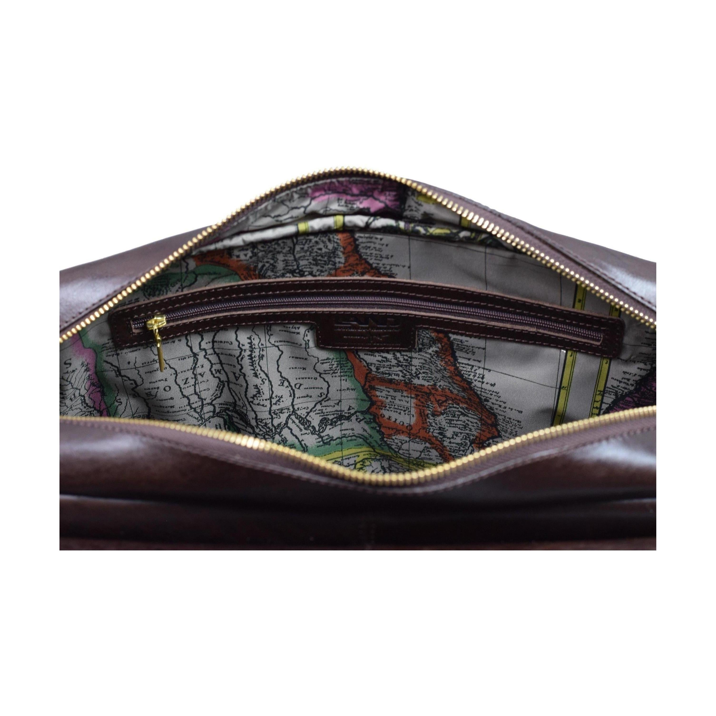 Limited Manhattan Flap Brief, Briefcase | LAND Leather