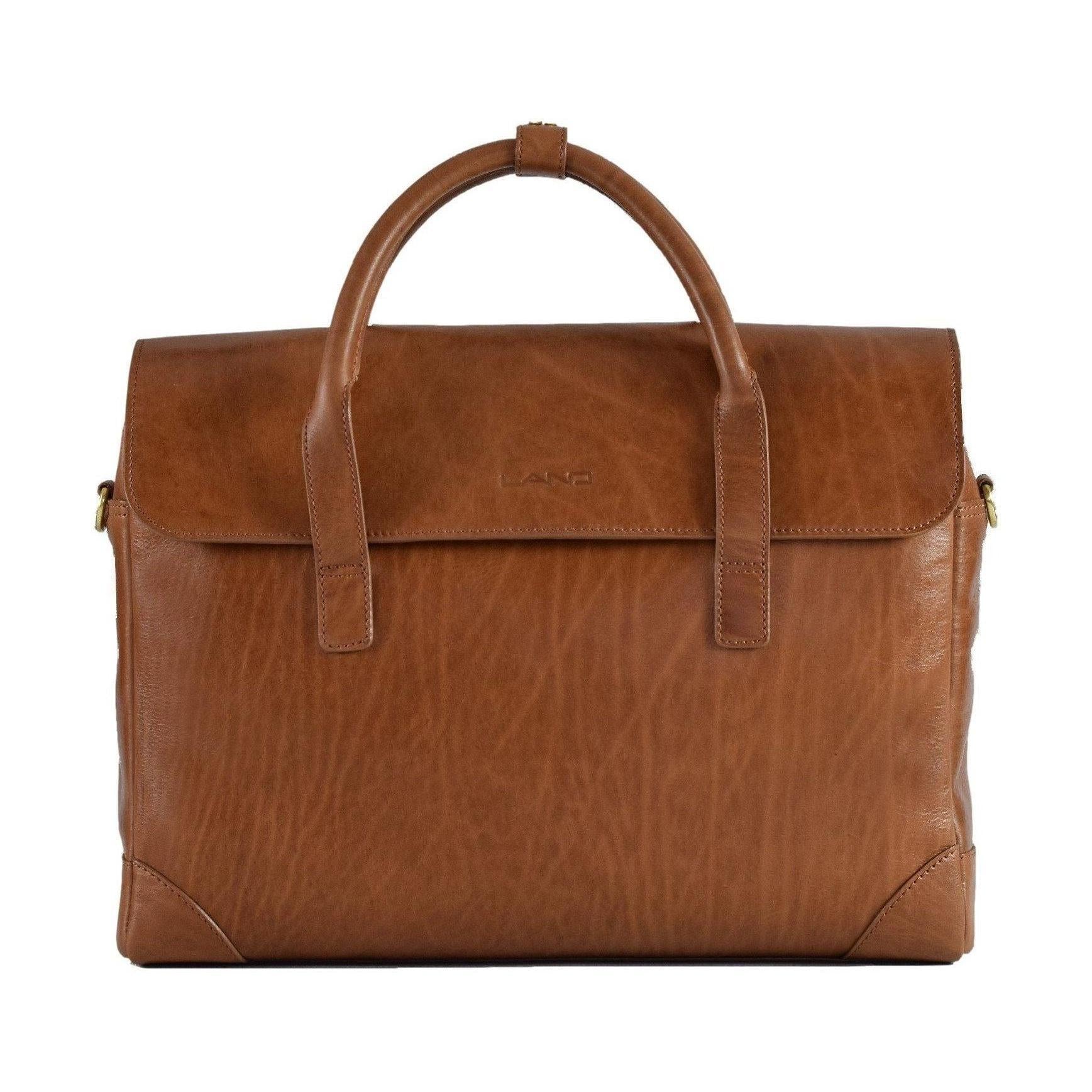 Limited Manhattan Flap Brief, Briefcase | LAND Leather