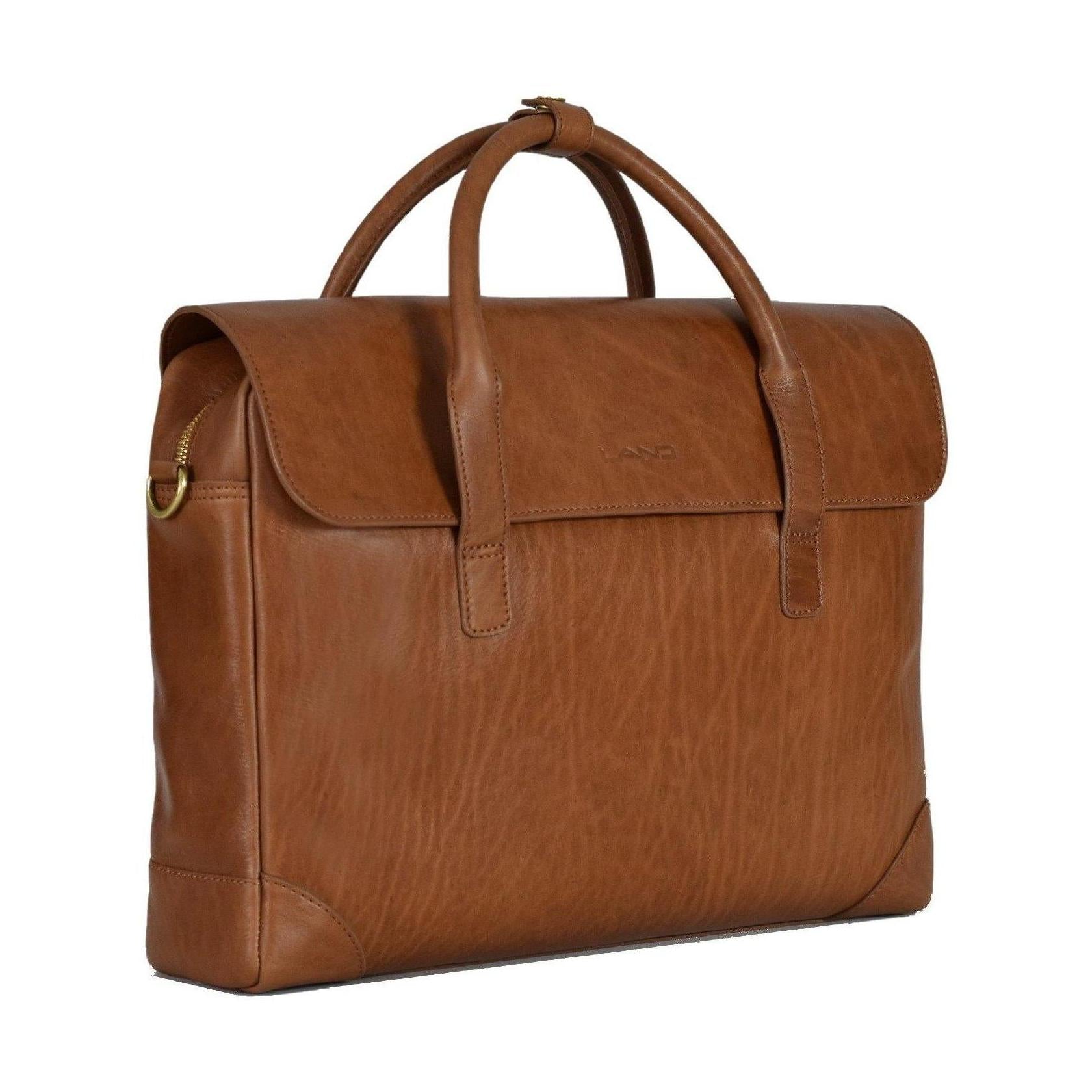 Limited Manhattan Flap Brief, Briefcase | LAND Leather