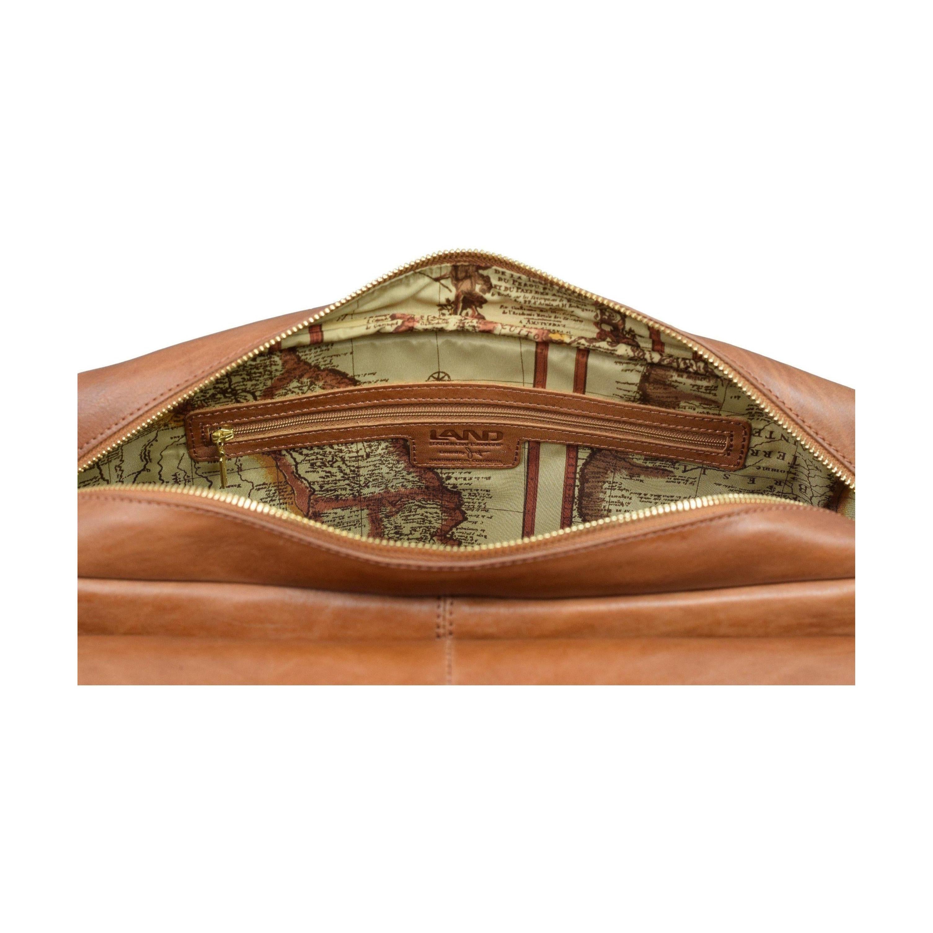Limited Manhattan Flap Brief, Briefcase | LAND Leather