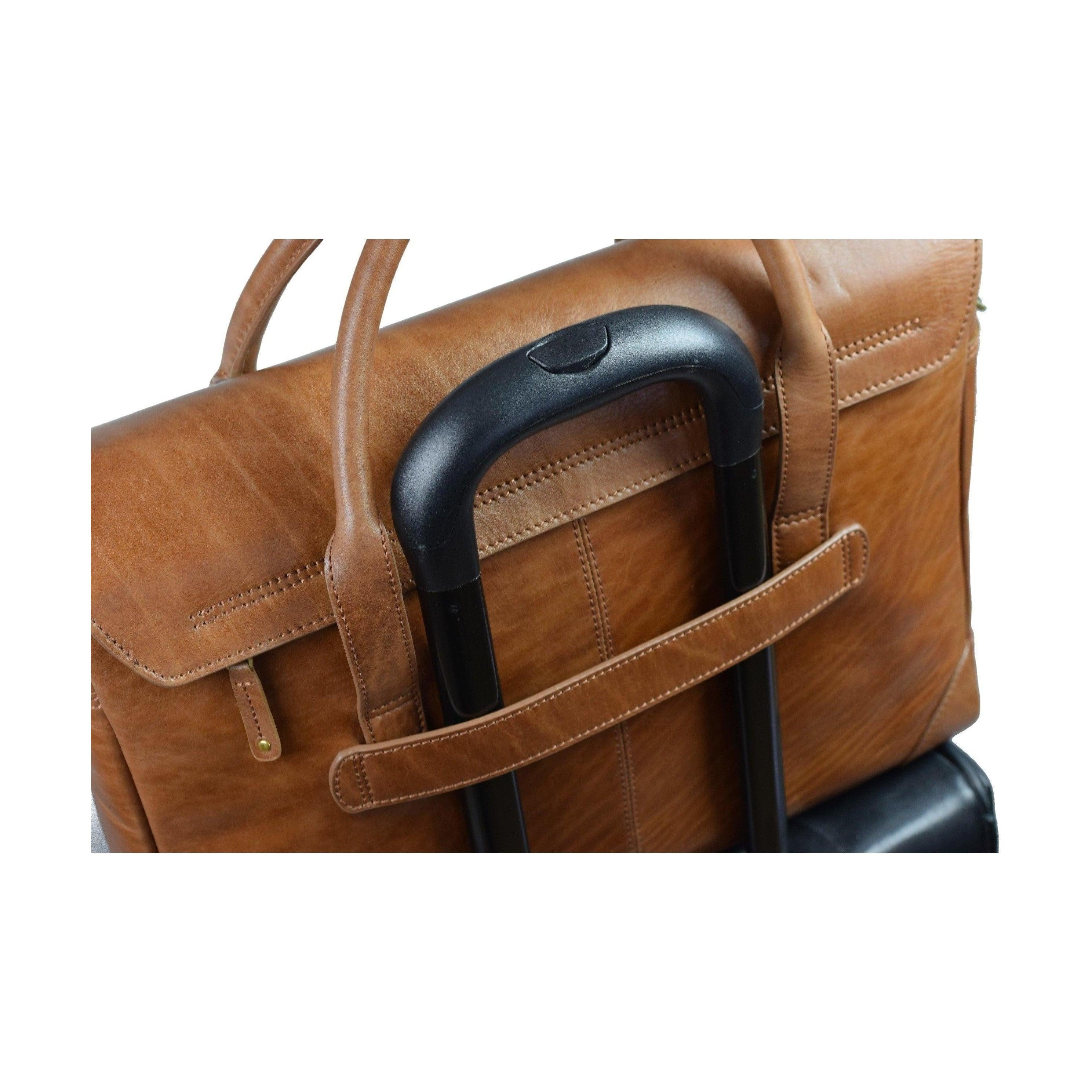 Limited Manhattan Flap Brief, Briefcase | LAND Leather