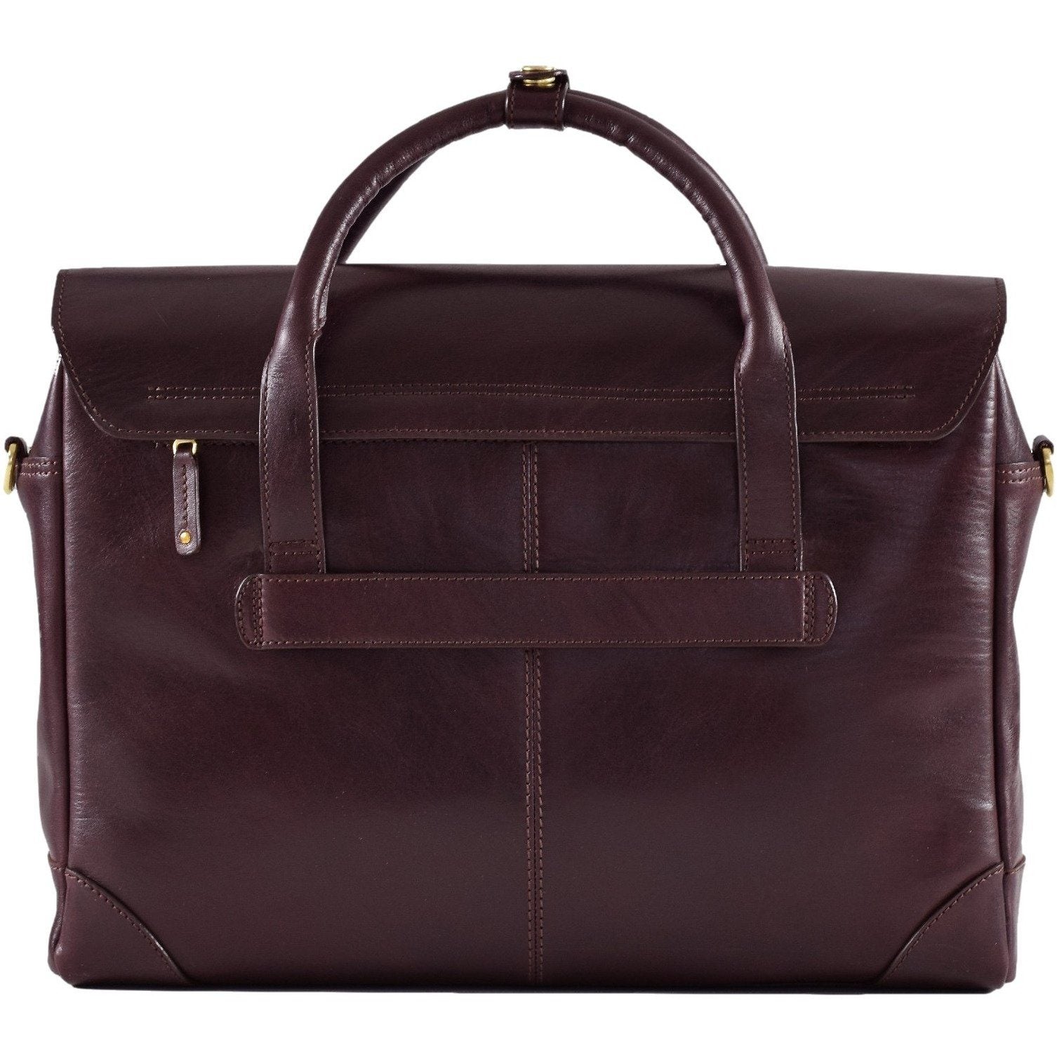 Limited Manhattan Flap Brief, Briefcase | LAND Leather