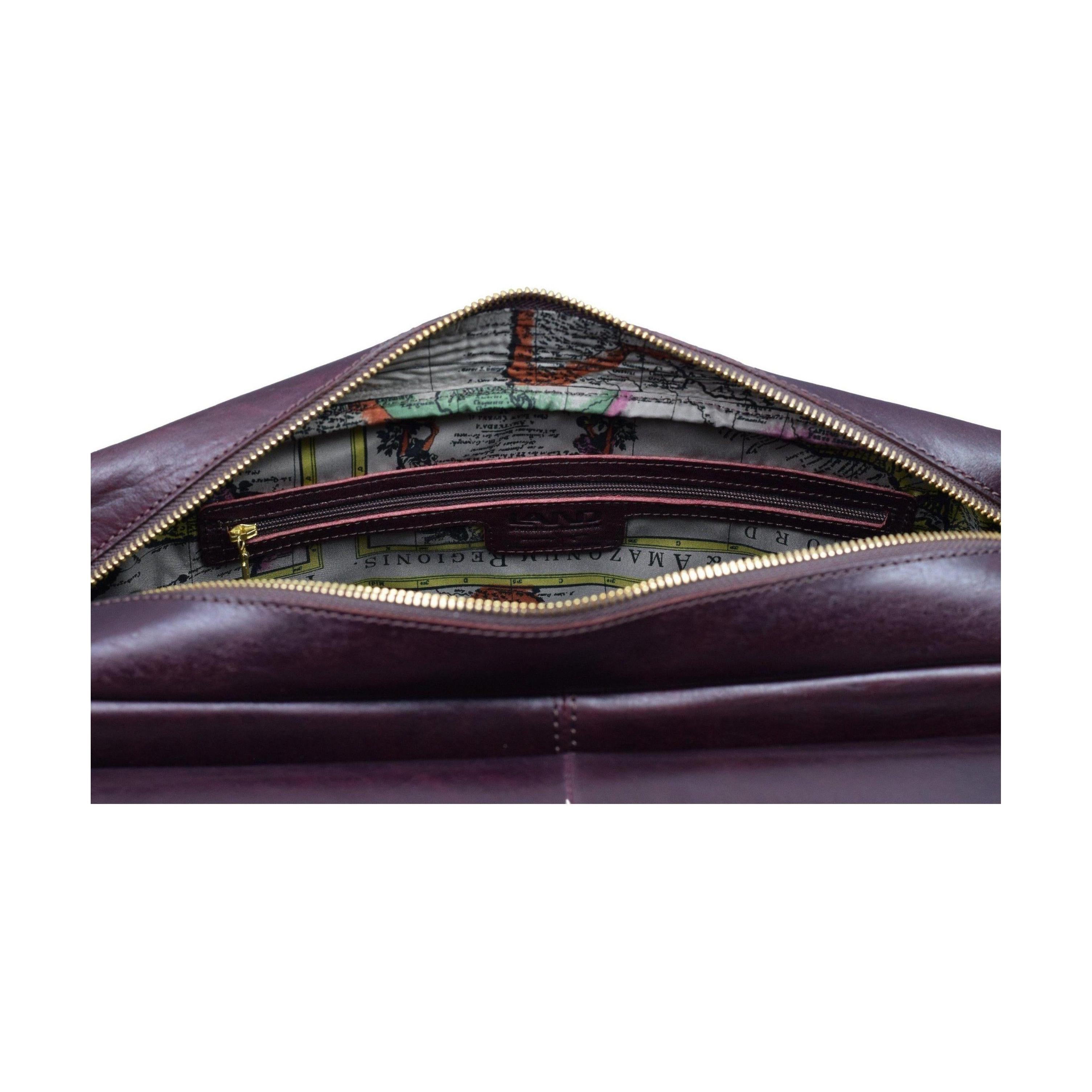 Limited Manhattan Flap Brief, Briefcase | LAND Leather