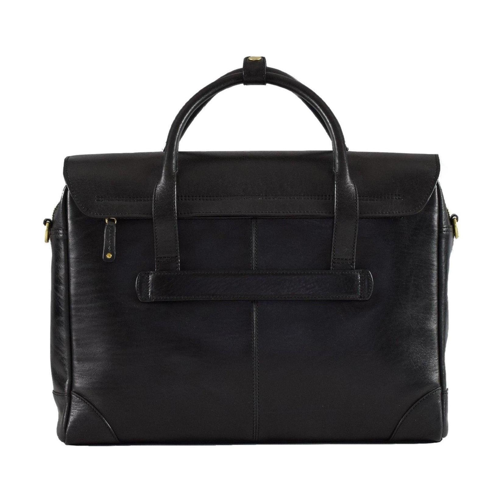 Limited Manhattan Flap Brief, Briefcase | LAND Leather