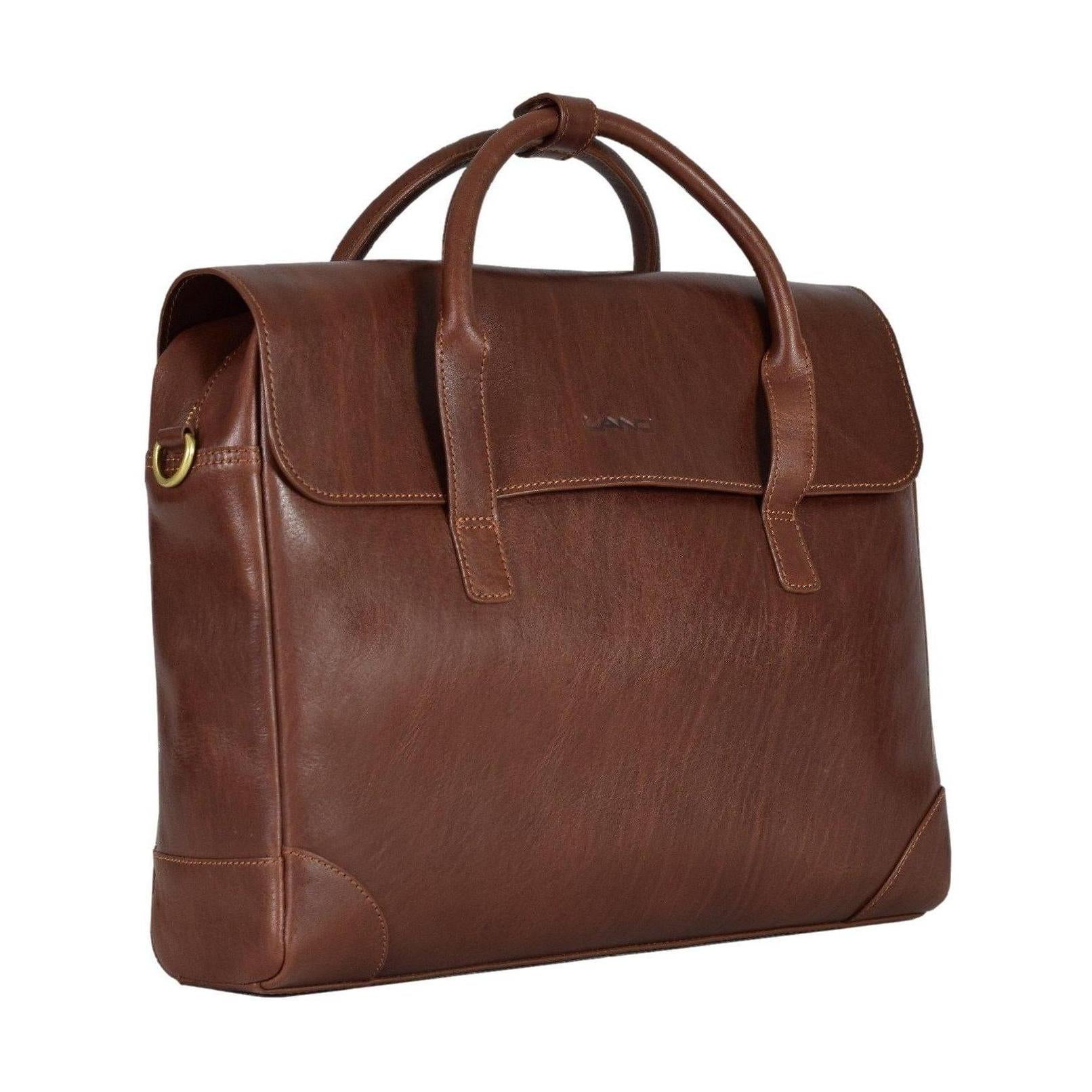 Limited Manhattan Flap Brief, Briefcase | LAND Leather