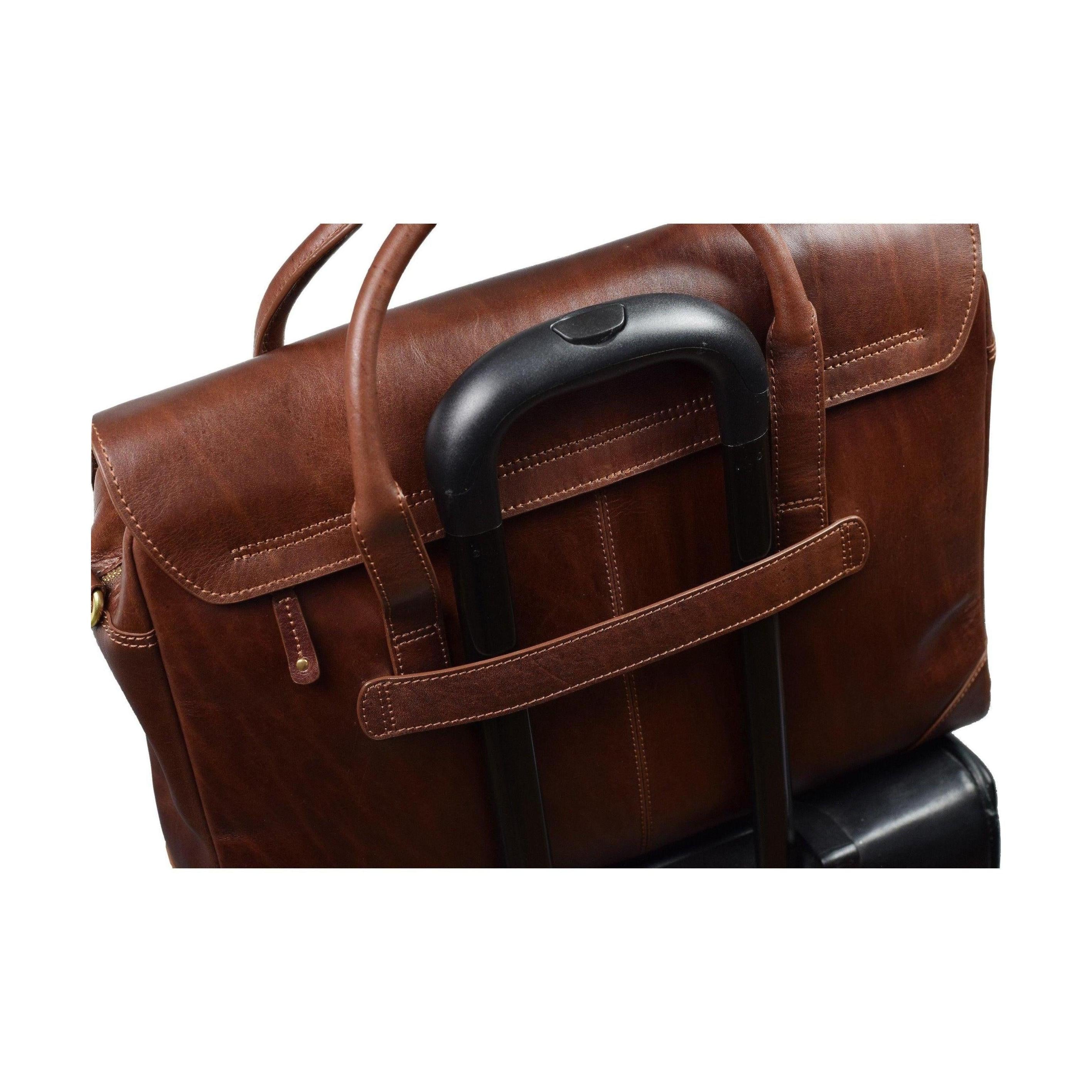 Limited Manhattan Flap Brief, Briefcase | LAND Leather