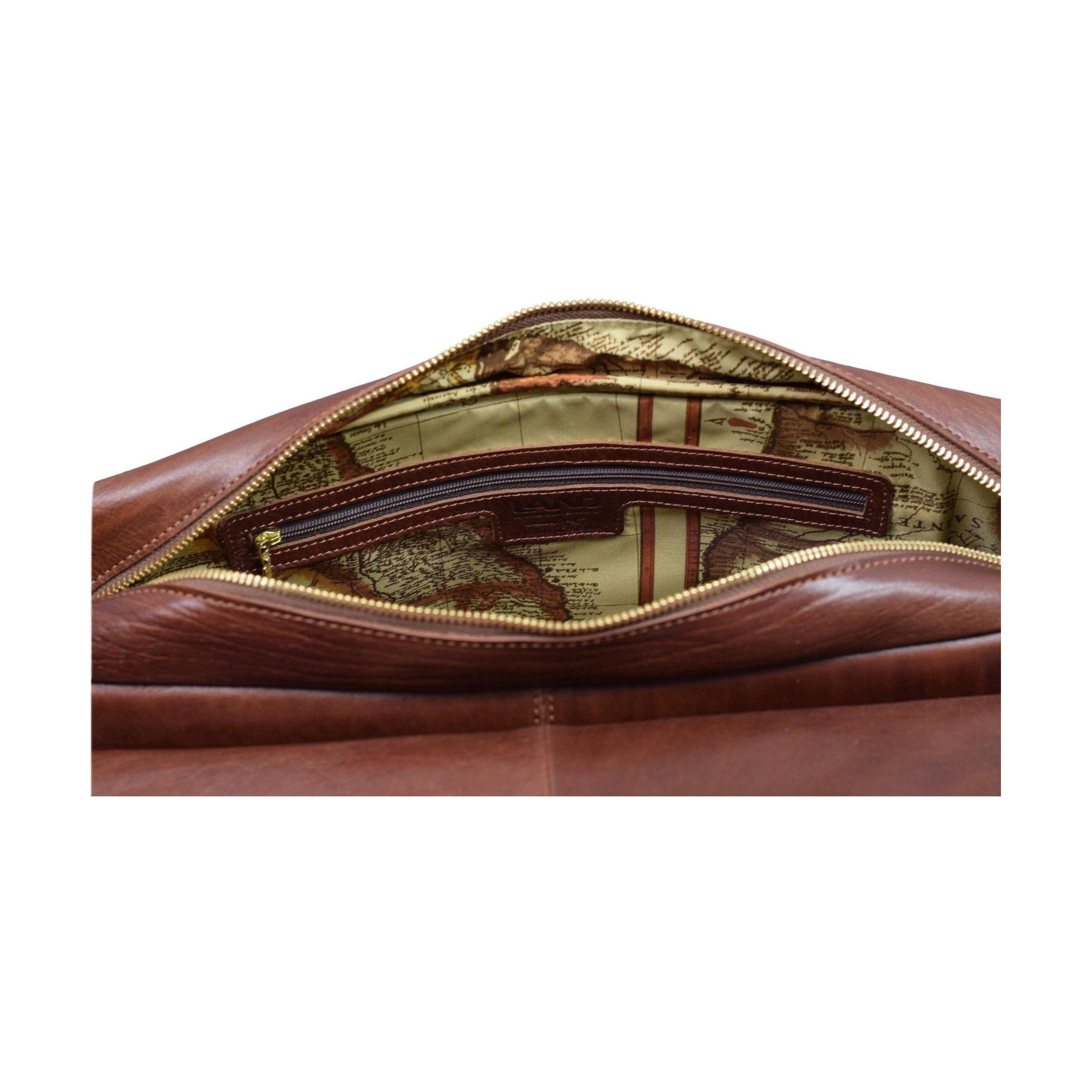 Limited Manhattan Flap Brief, Briefcase | LAND Leather