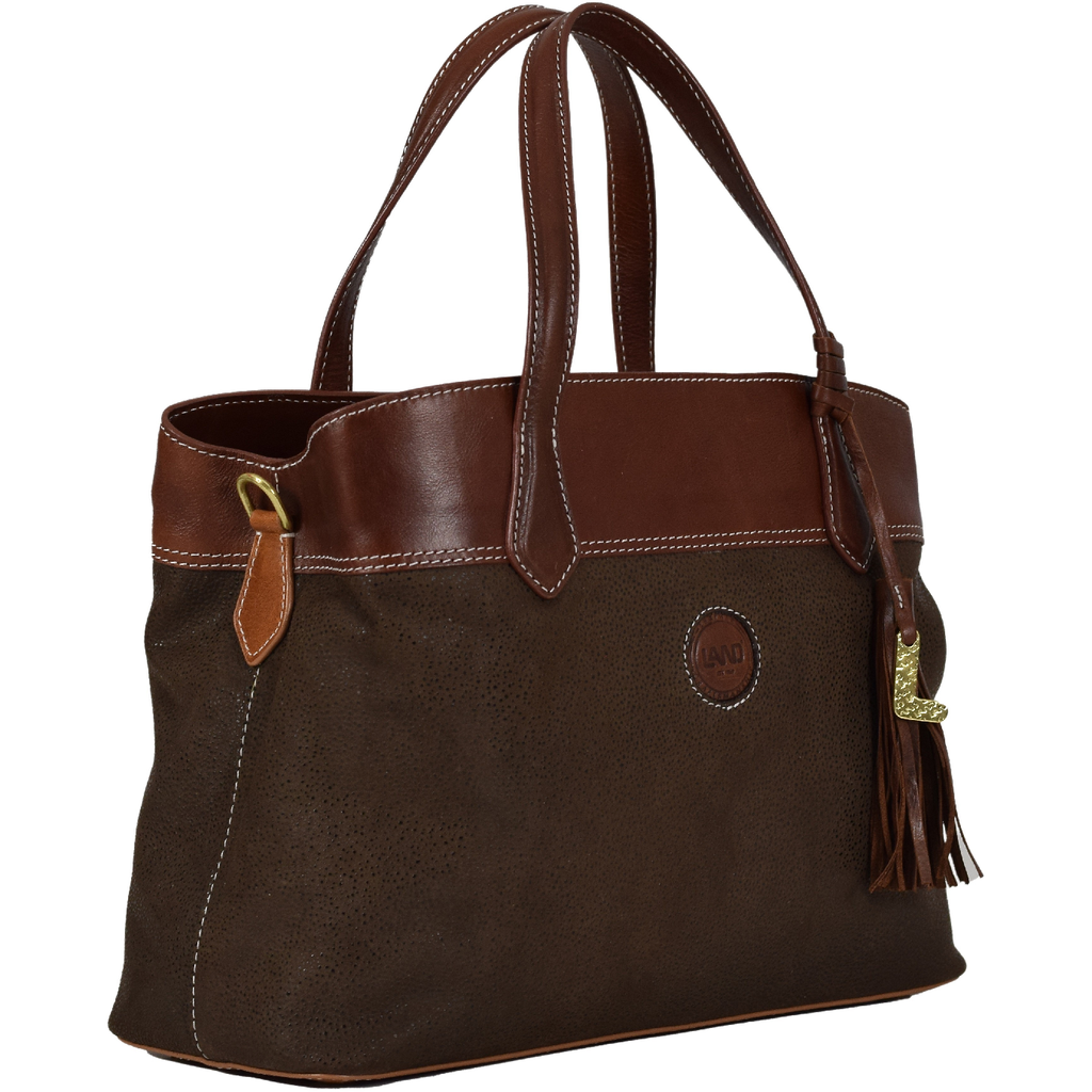 Capreto East West Small Tote - LAND Leather Goods