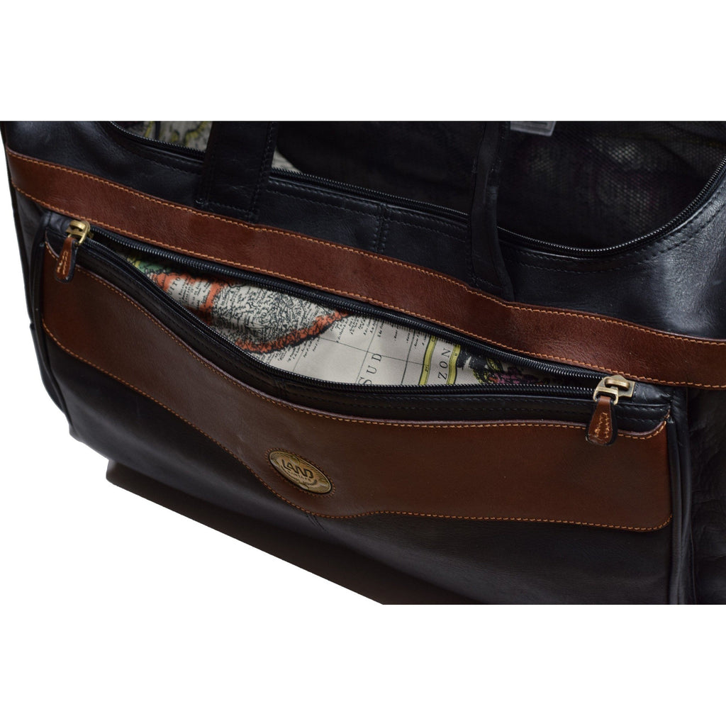 Santa Fe Wheeled Duffel Bag, Duffel Bag | LAND Leather