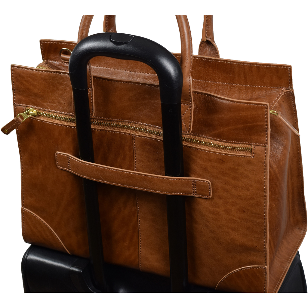 Limited Courtney East/West Tote - LAND Leather Goods