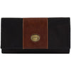 Santa Fe Ladies Checkbook Organizer, Wallet | LAND Leather