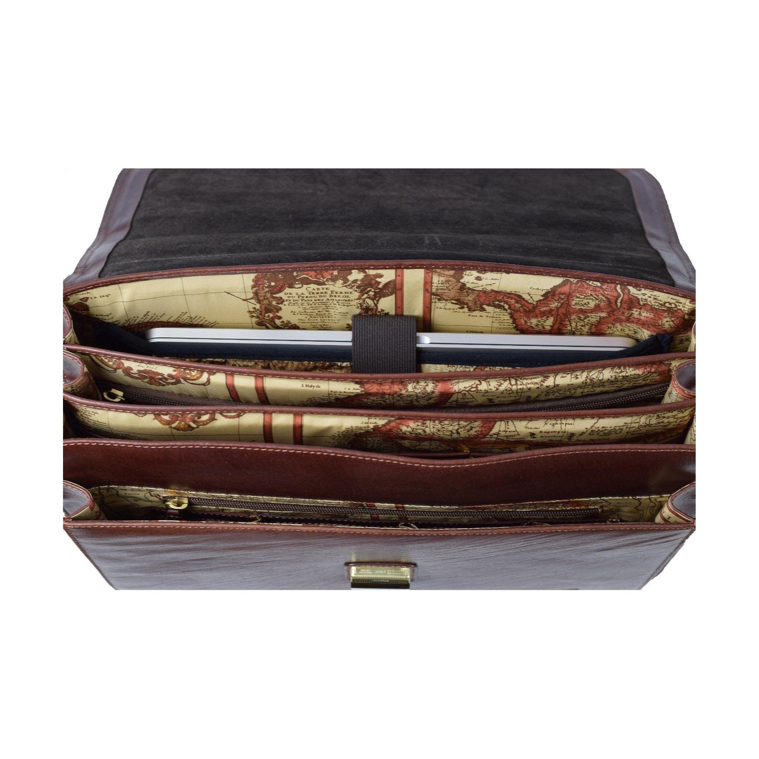 Limited Business Briefcase, Briefcase | LAND Leather