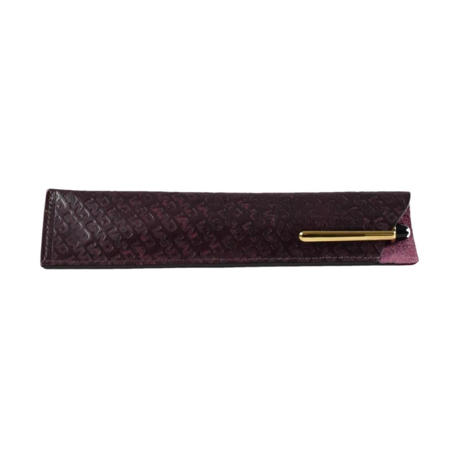 Limited Leather Embossed Pen Holder, Pen Holder | LAND Leather