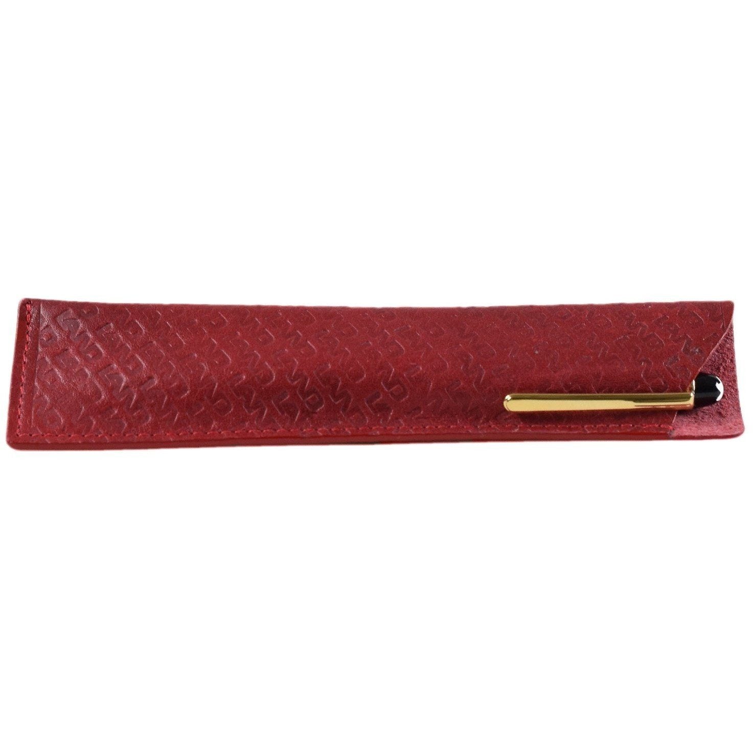 Limited Leather Embossed Pen Holder - LAND Leather Goods