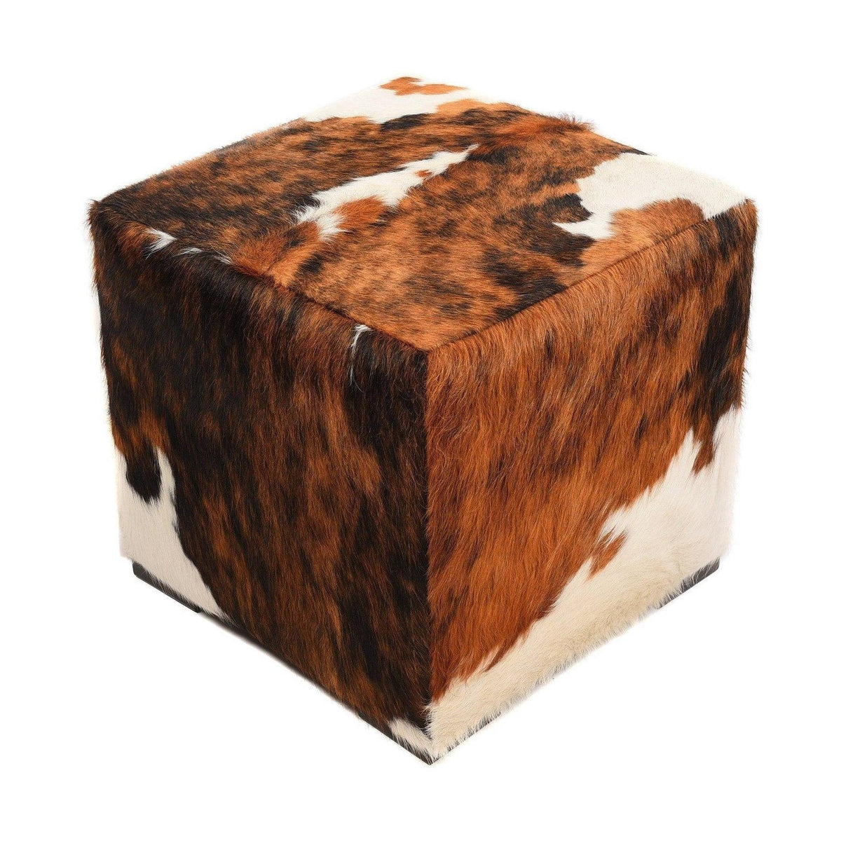Natural Cowhide Pouf, LAND Puff | LAND Leather