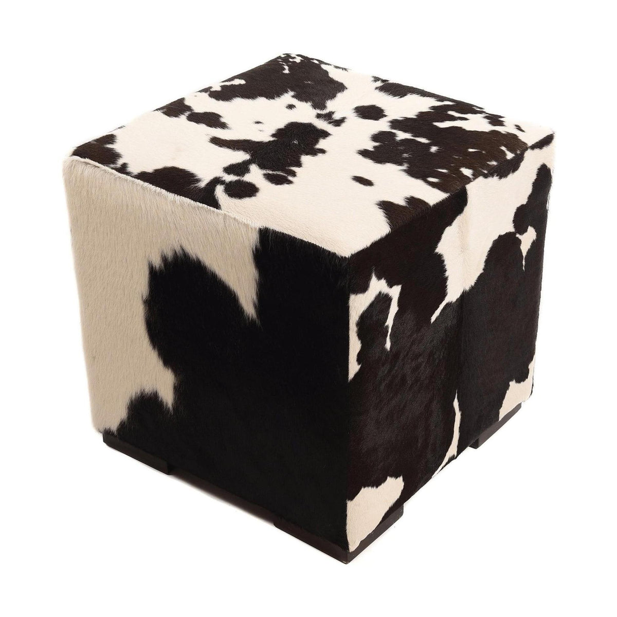 Natural Cowhide Pouf, LAND Puff | LAND Leather